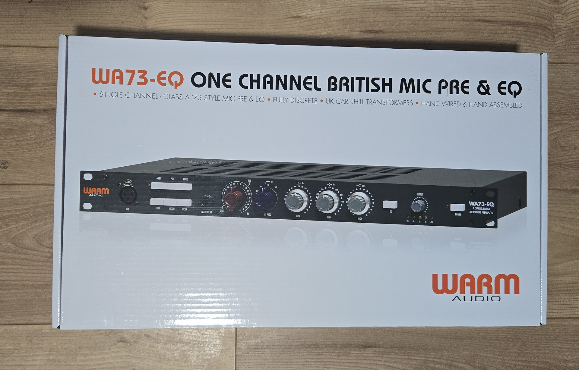 Warm Audio WA73-EQ – Neuf – Jamais utilisé 