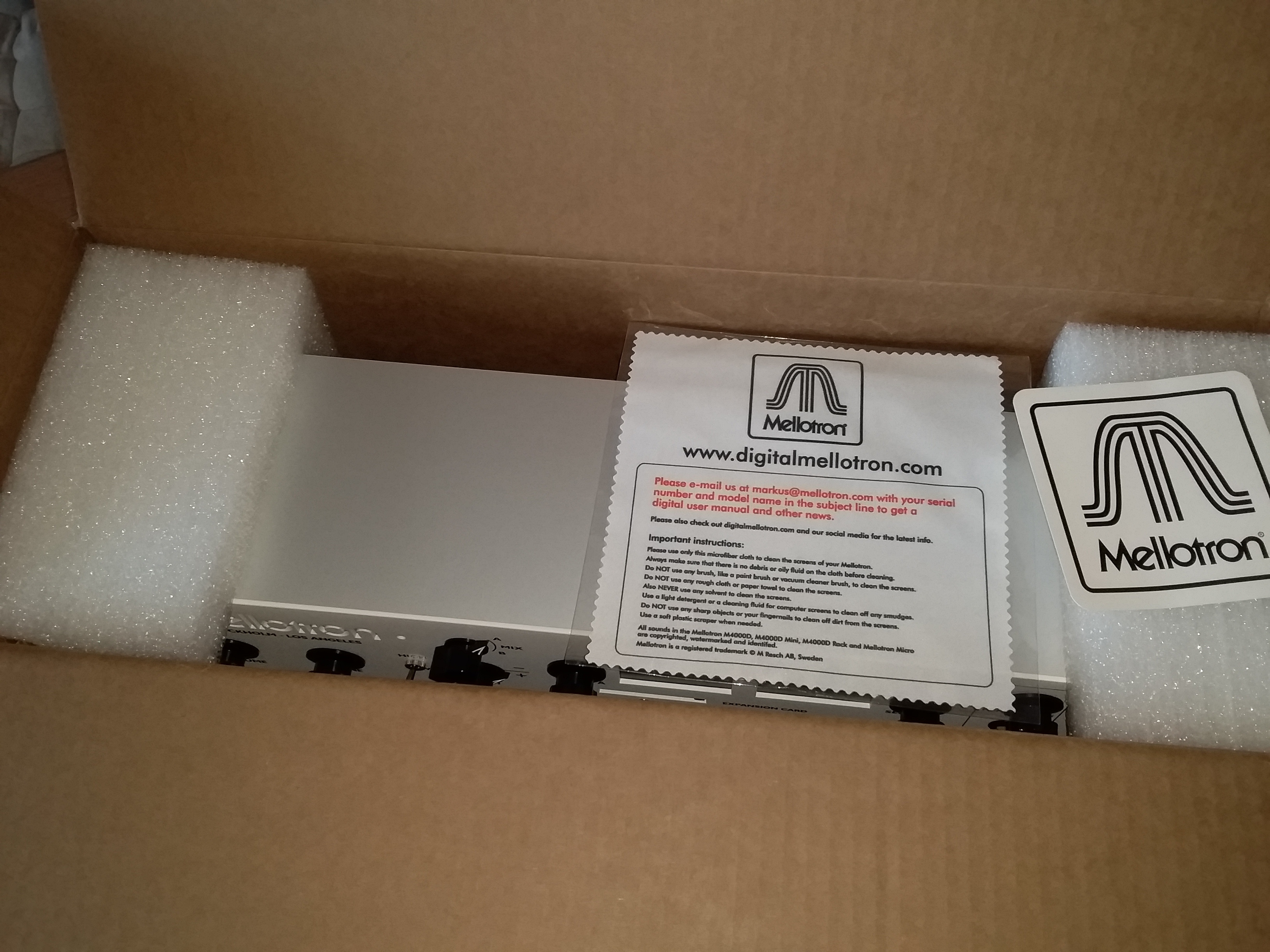 Mellotron M4000D Digital Rack (87003)