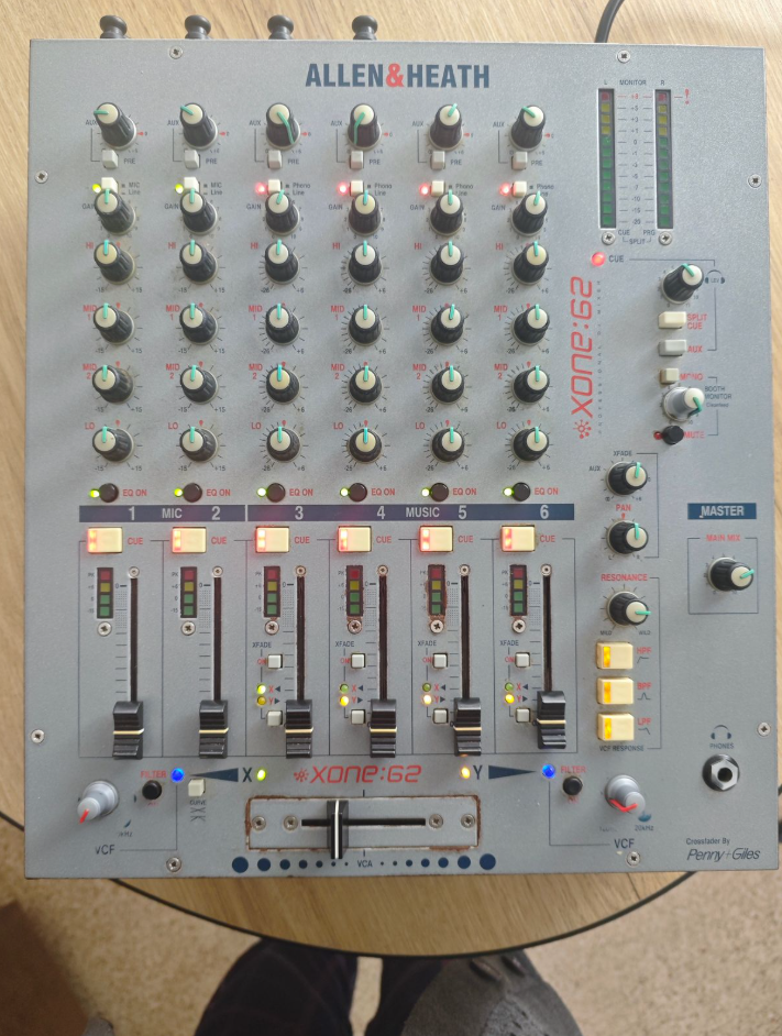 Allen & Heath Xone:62 (Old Design) (12054)