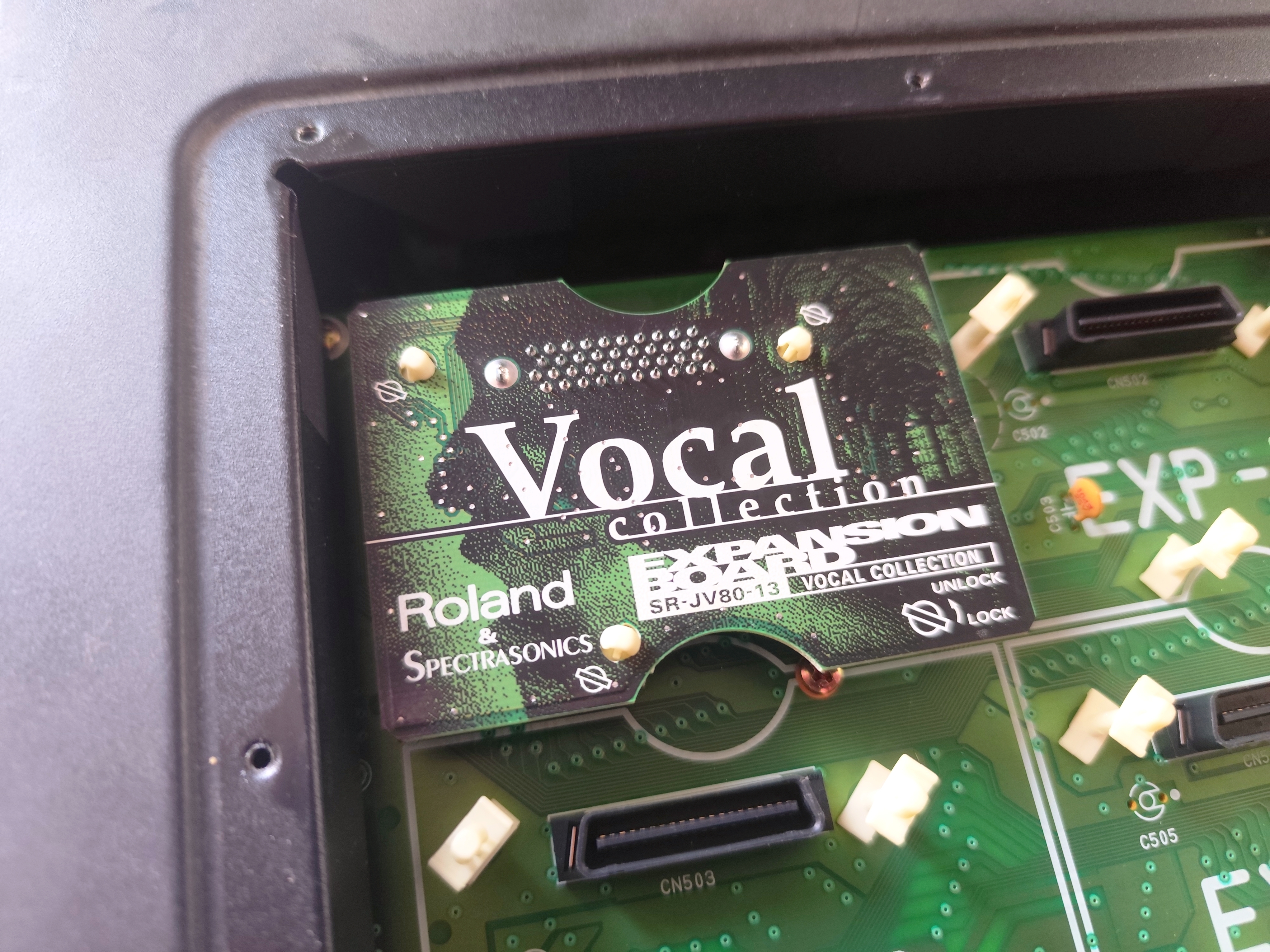 Carte pour série JV Vocal collection 