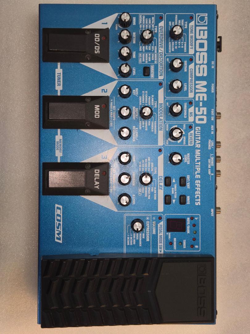 pedale multi-effets guitare