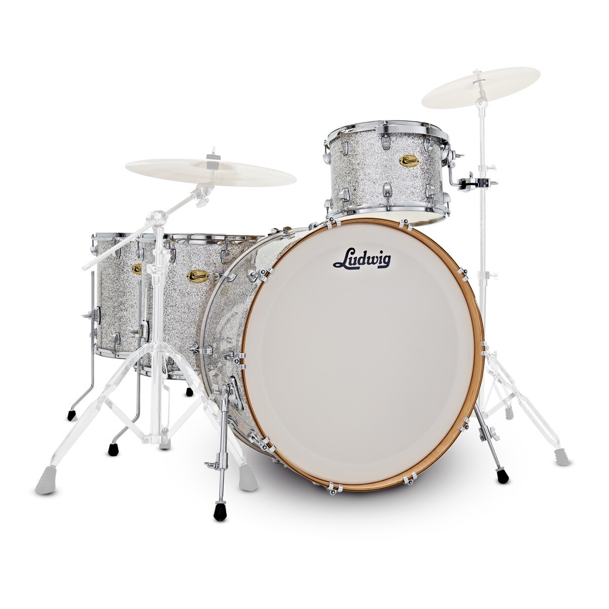 Ludwig Centennial Zep Set 26", Silver Sparkle