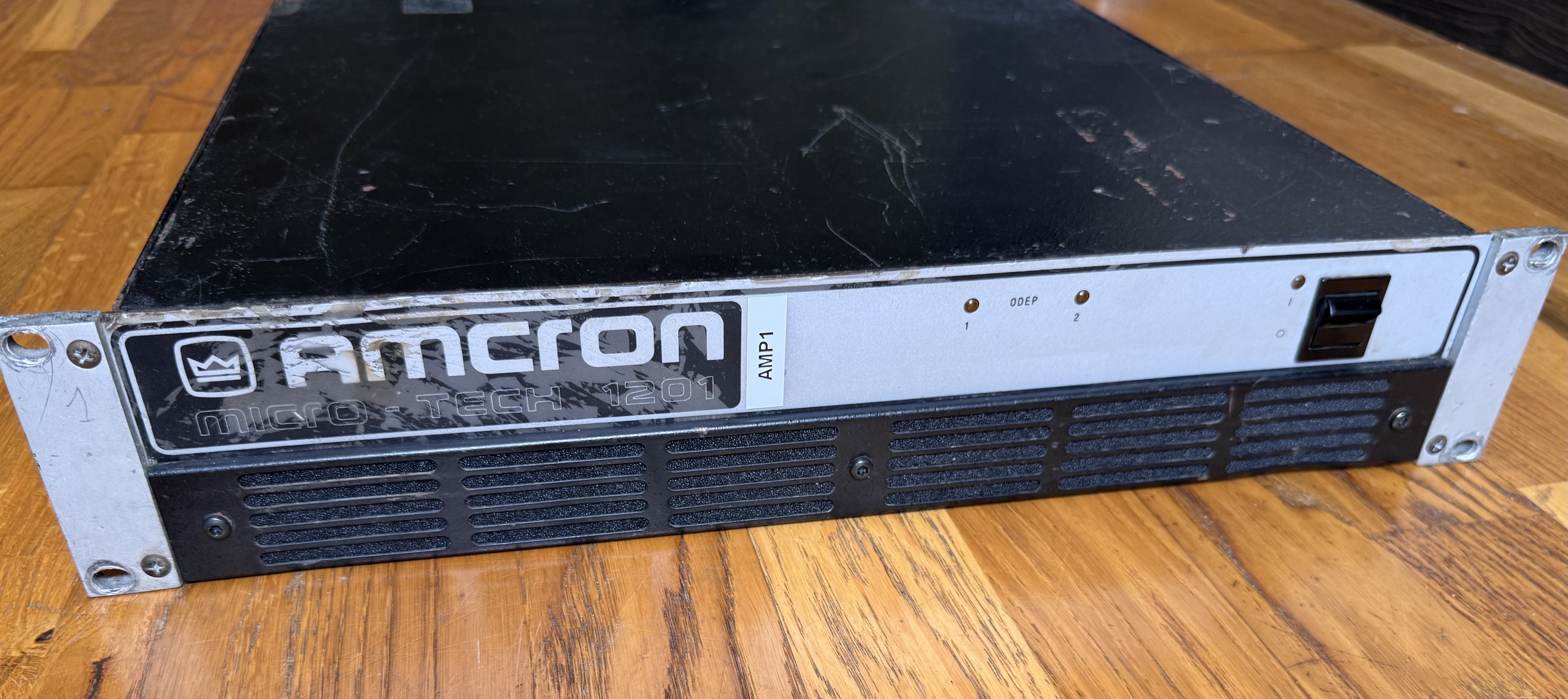 AMCRON 1201 (Micro-Tech)  Le Tank Audiophile