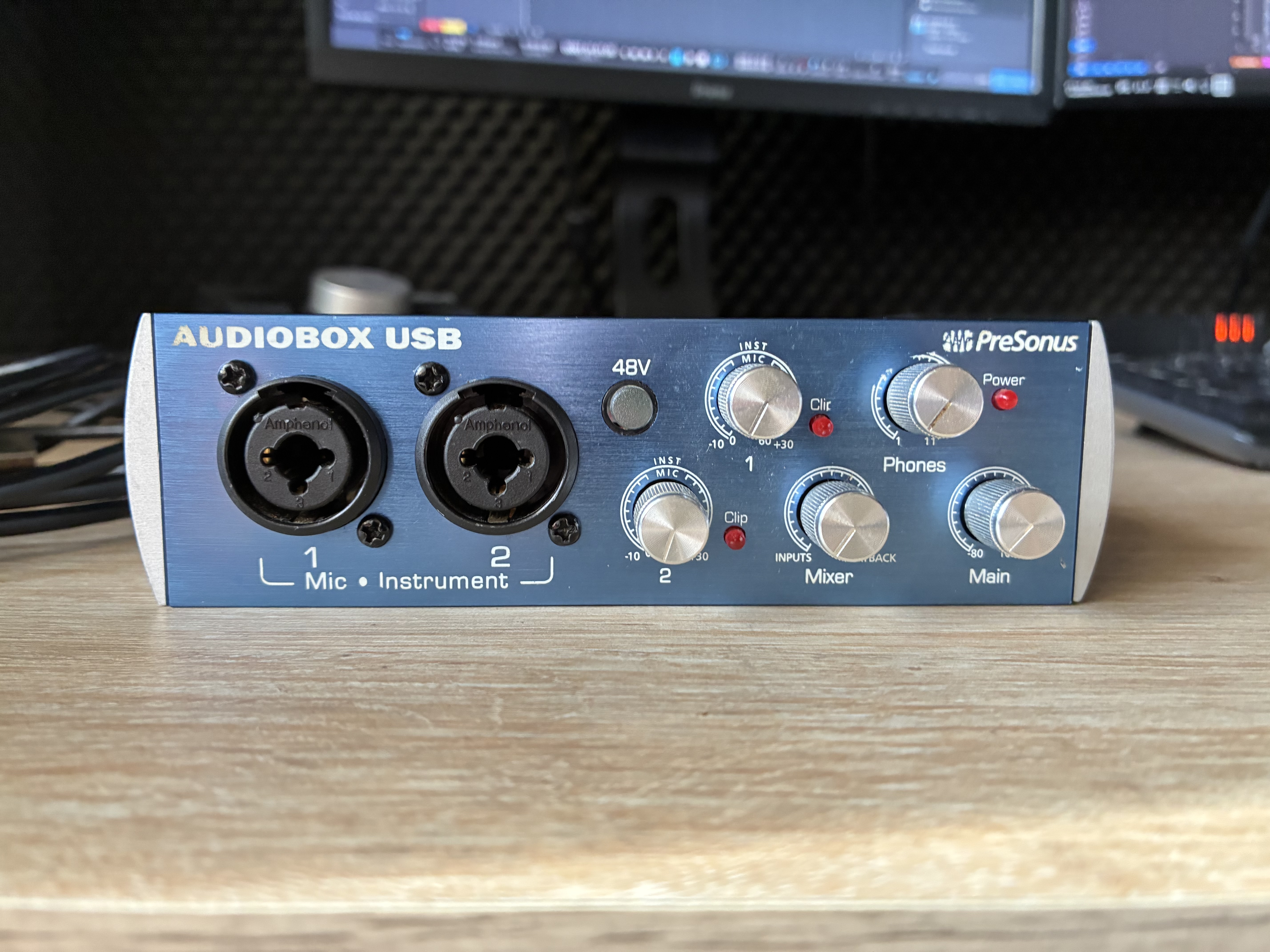 Vends carte son AUDIOBOX USB PRESONUS
