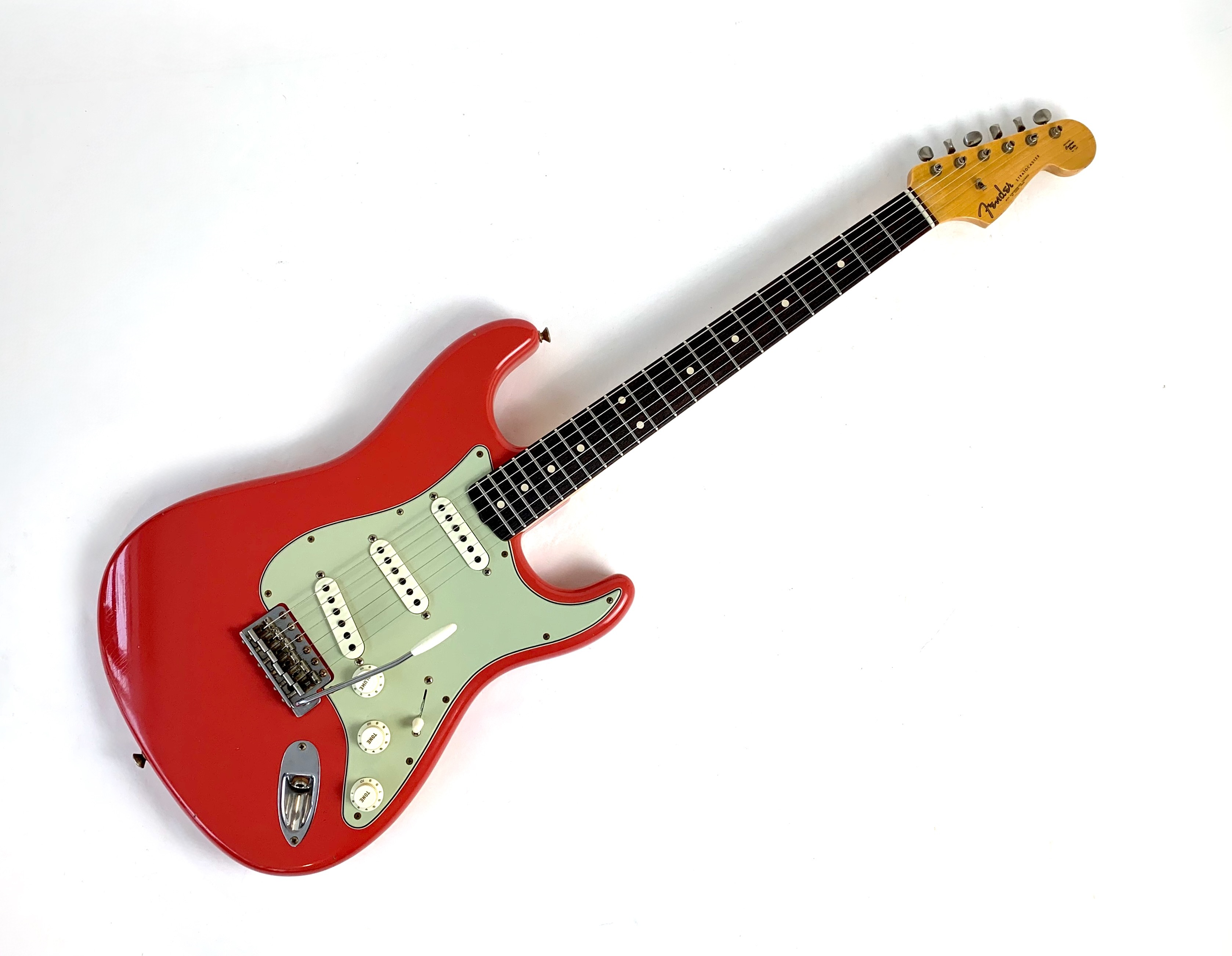 Fender Stratocaster 62/63 Relic Journeyman 2021 Custom Shop Fiesta Red Limited Edition