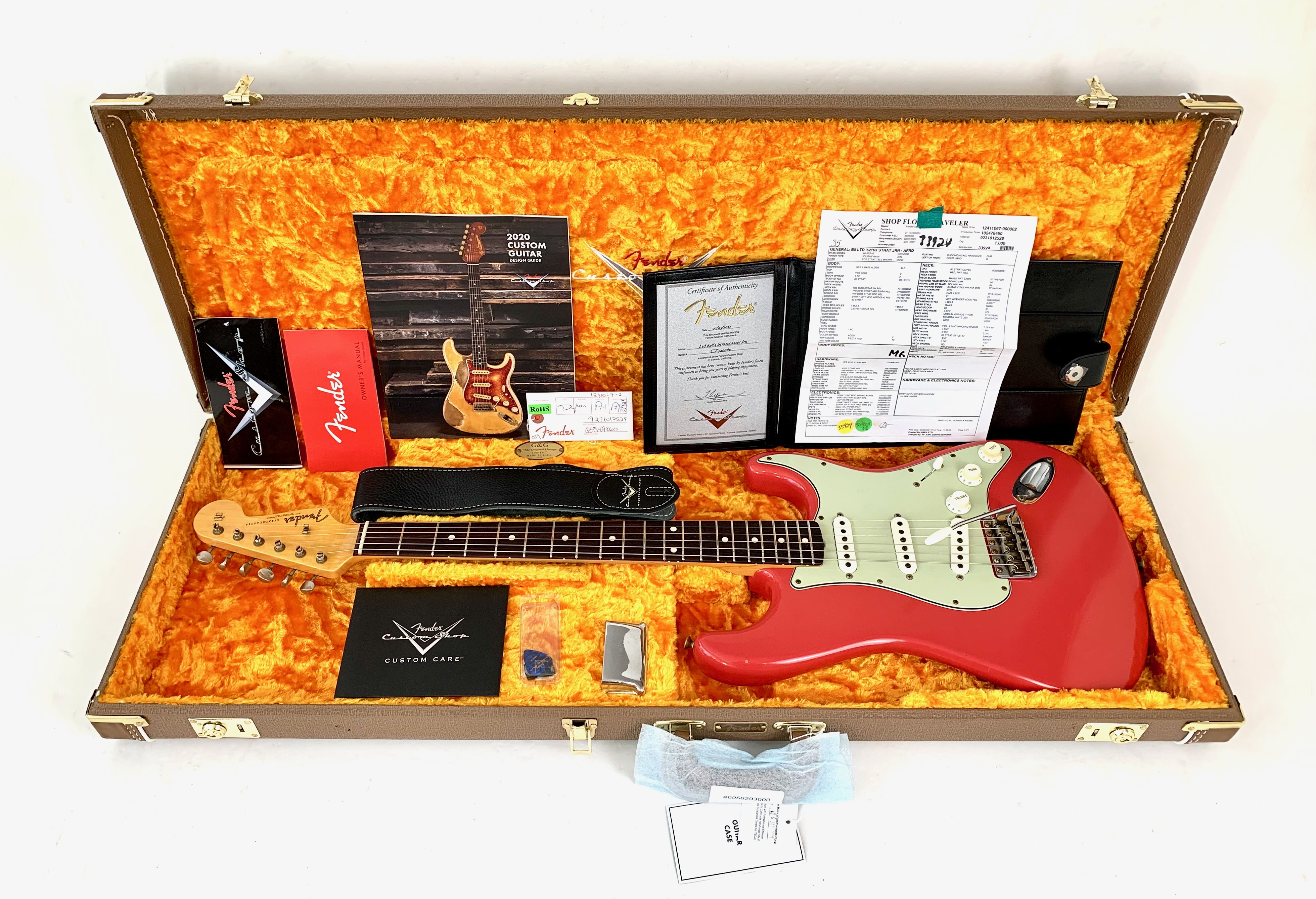 Fender Custom Shop '63 Relic Stratocaster  (14819)