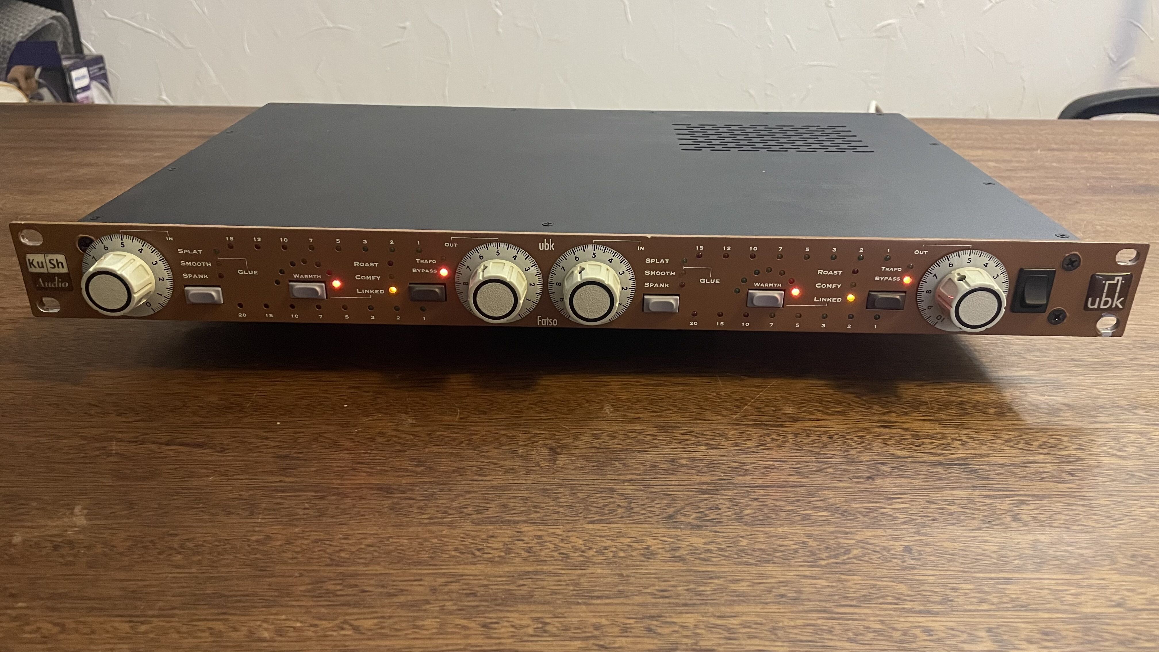 Kush Audio UBK Fatso Dual-Channel Compressor with Saturation