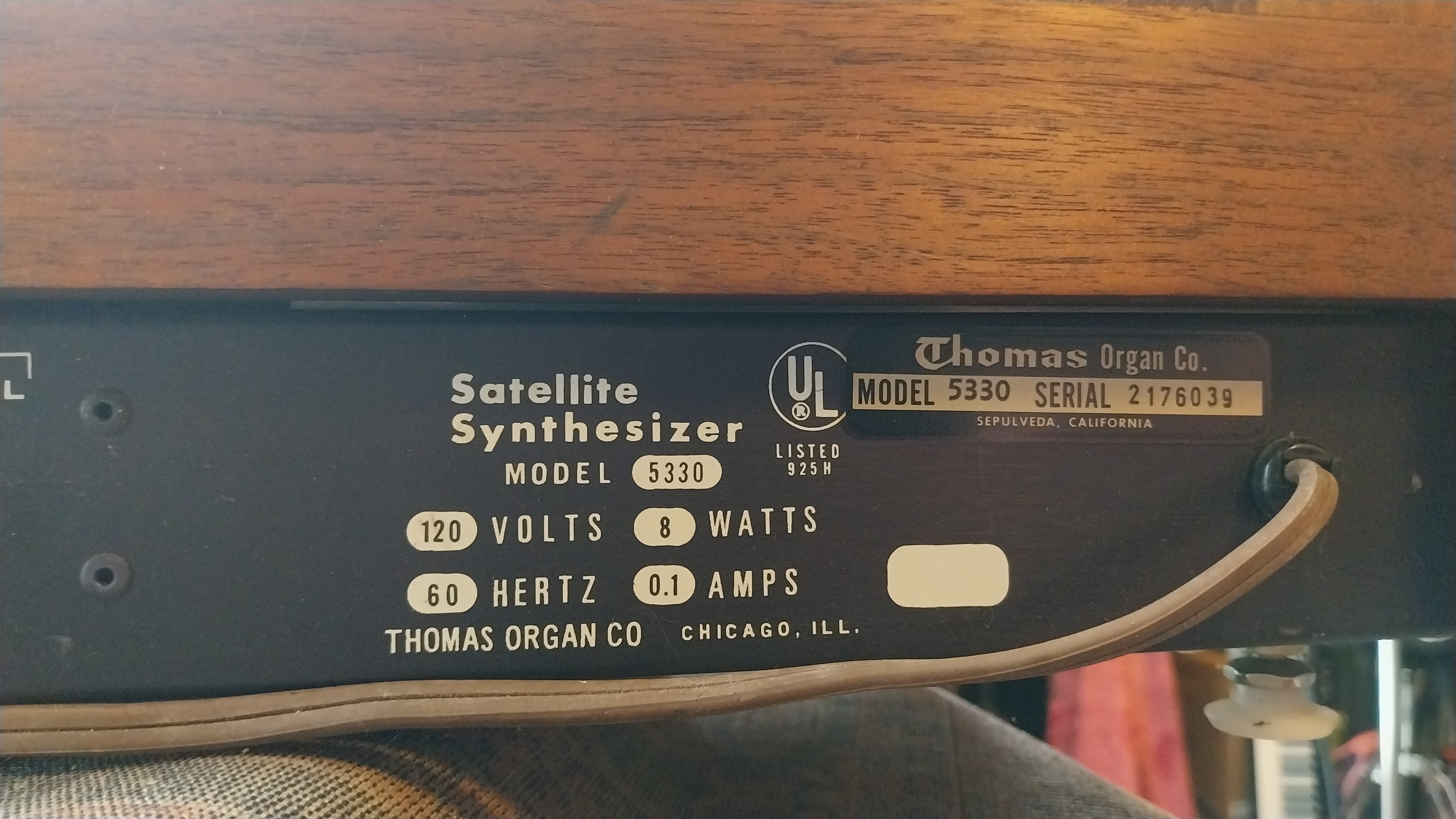 Vends vintage MOOG SATELLITE entièrement révisé, en parfait état de marche