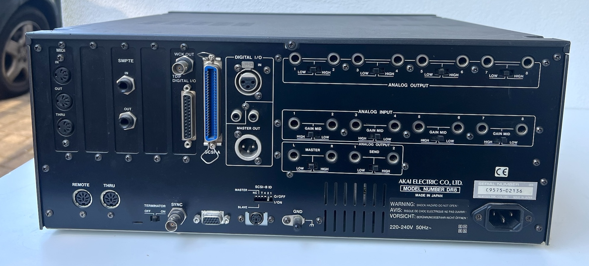 AKAI DR8 4