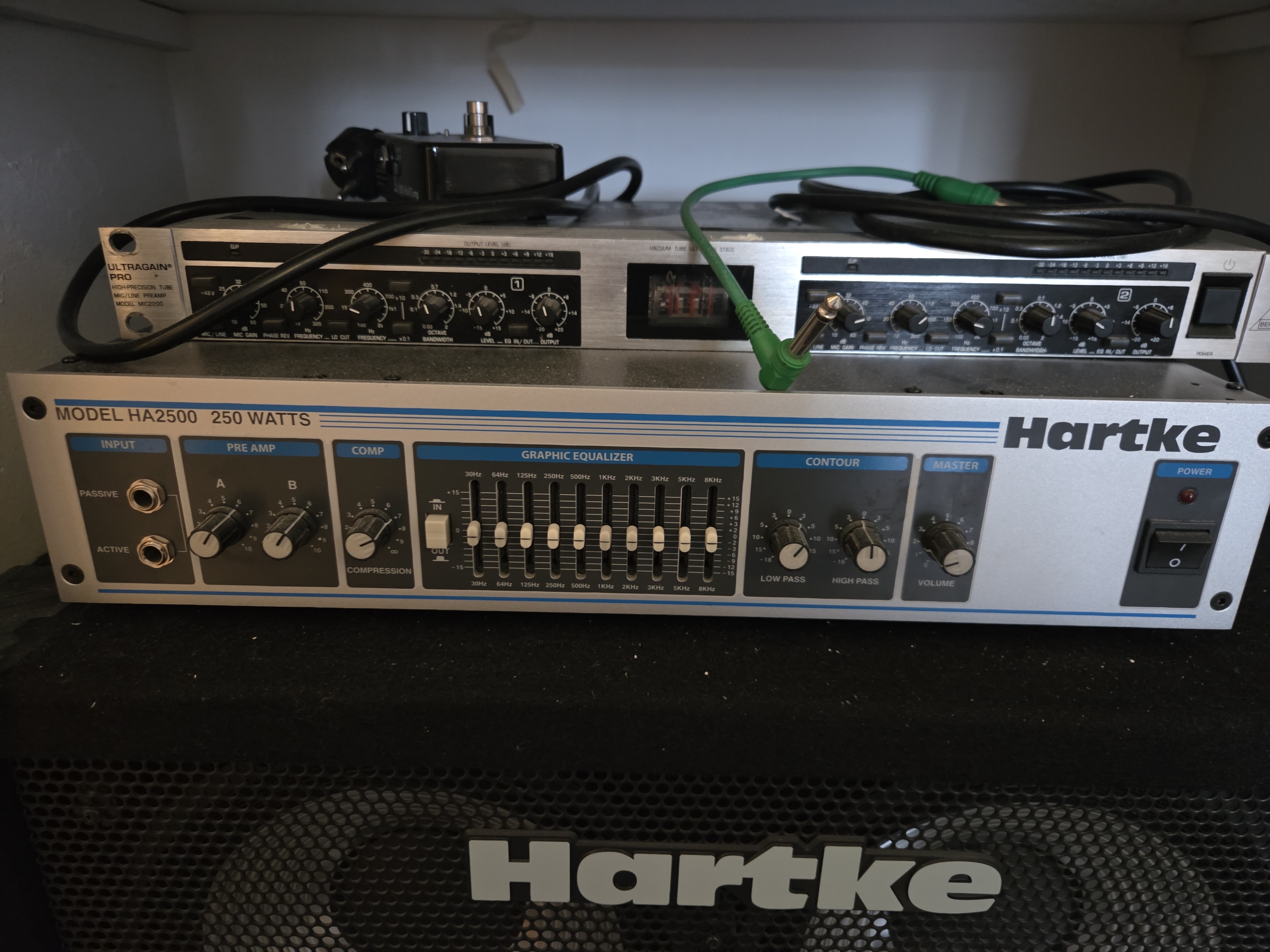 Hartke ha 2500 tête ampli 