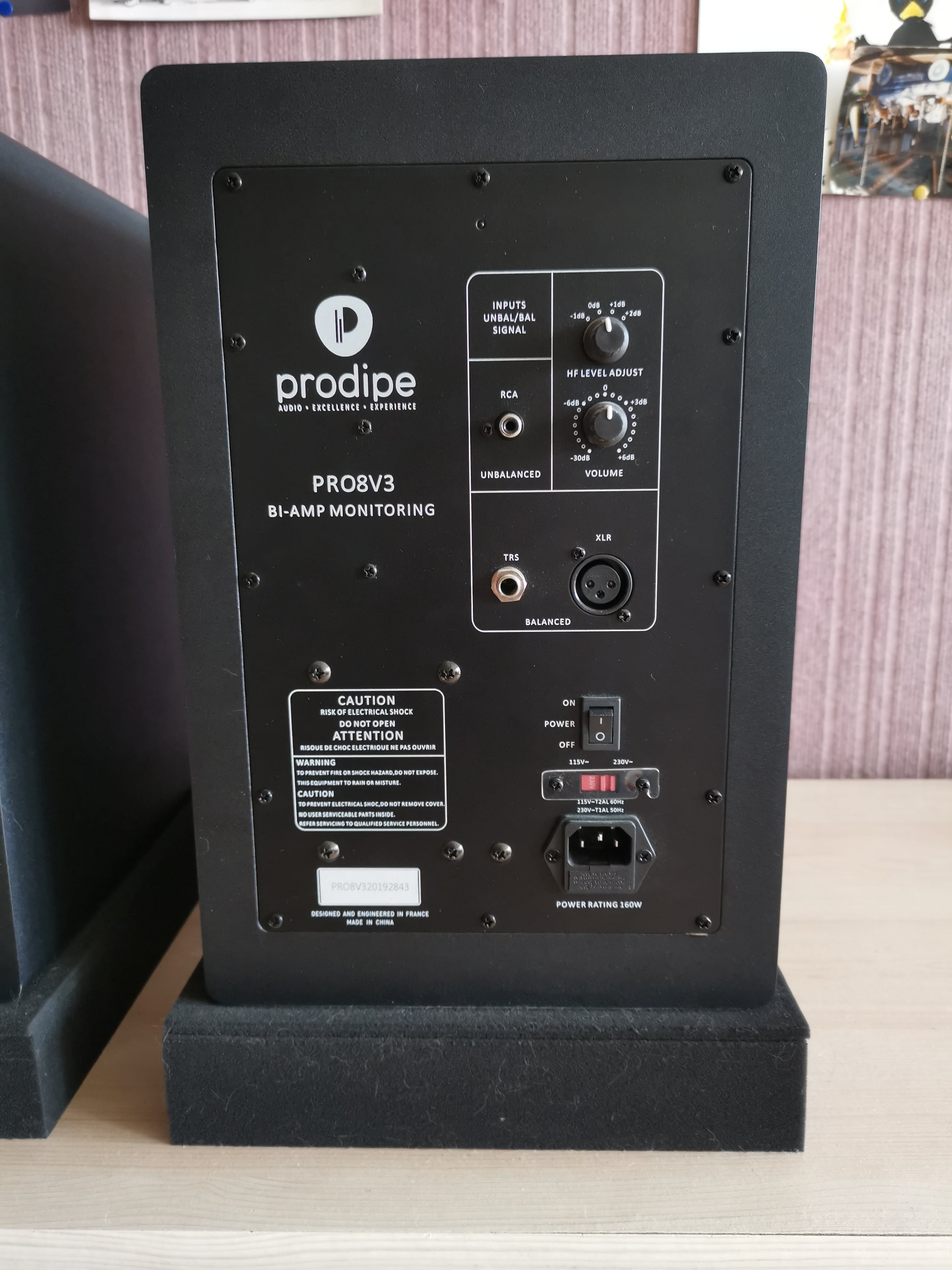 enceinte Prodipe Pro 8 V3 2 dos