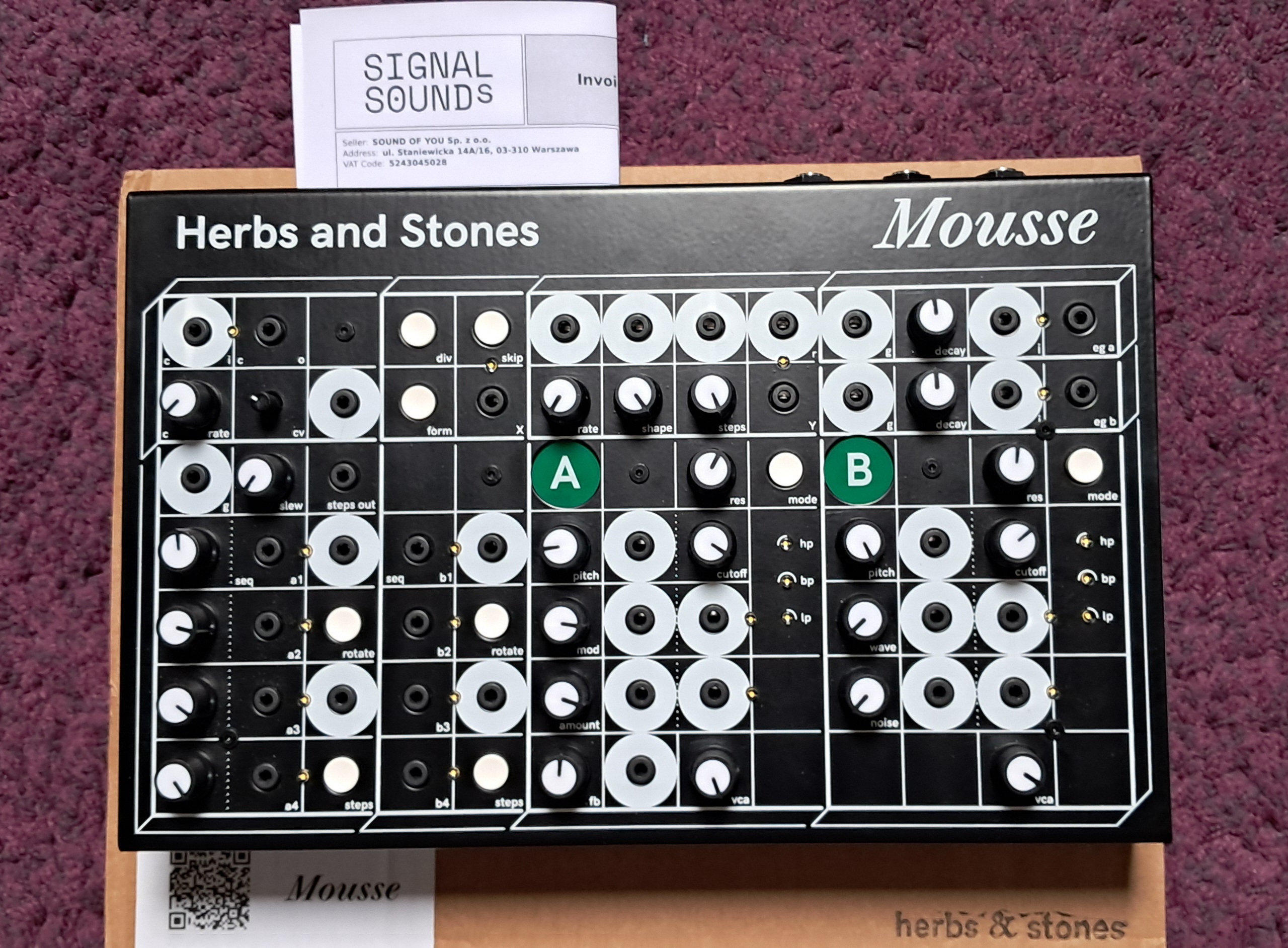 Vends Herbs & Stones Mousse