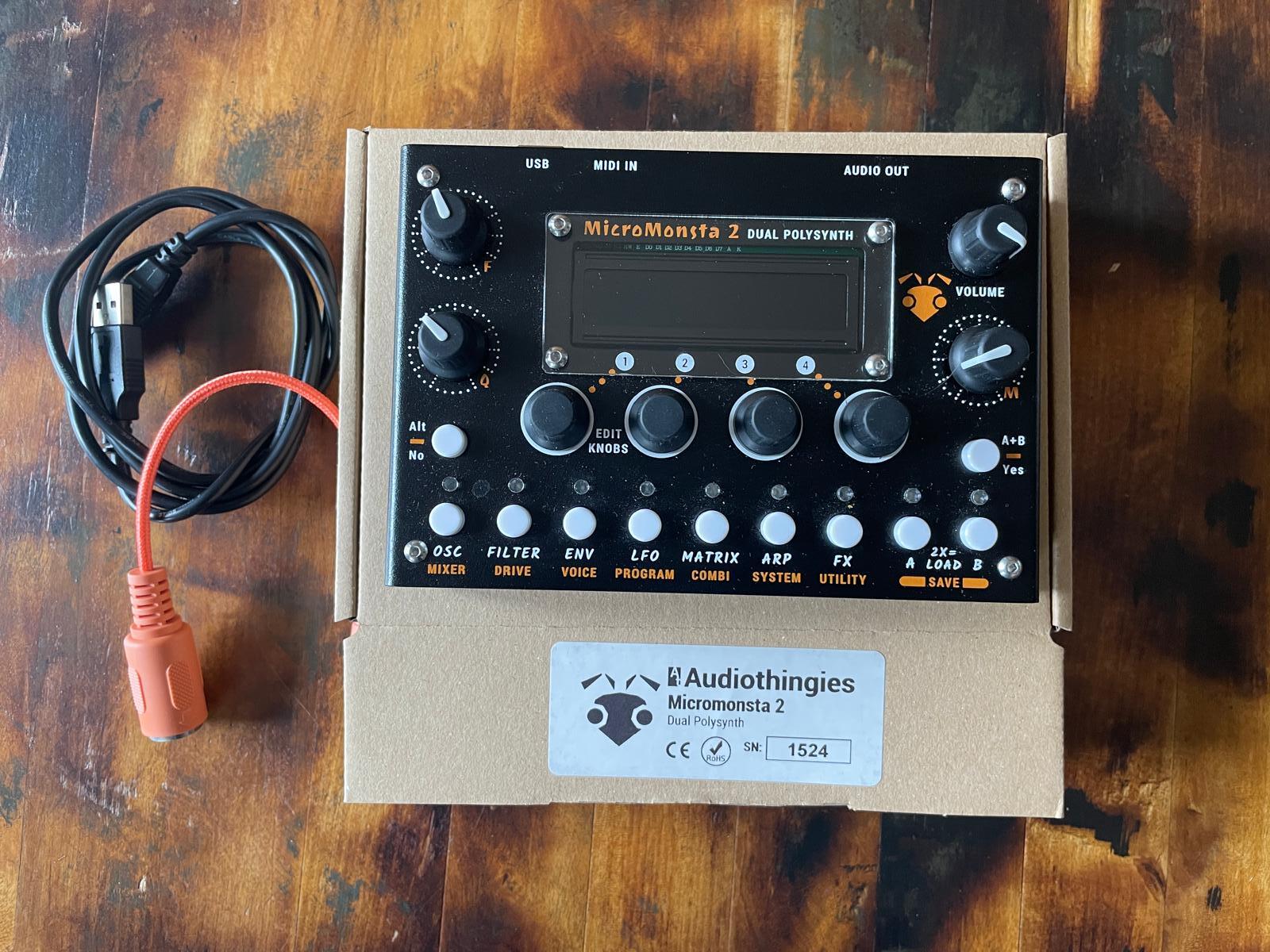 Vends Micromonsta 2 en parfait état