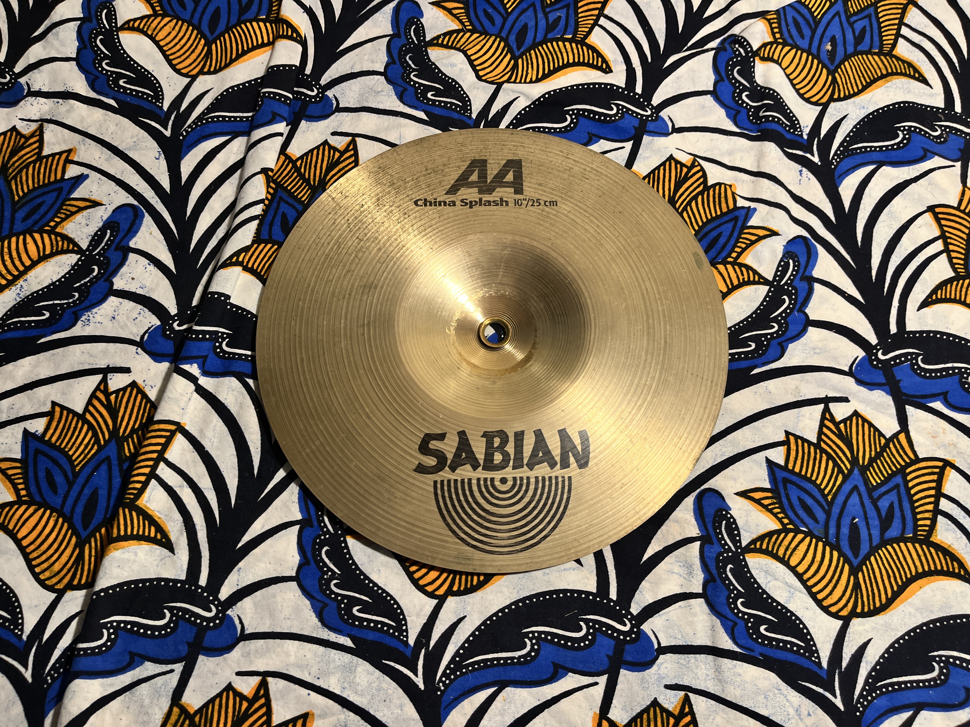 Vends cymbale splash Sabian China splash 10"