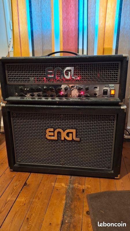 ampli Engl powerball E645 + Cab Engl E212VHB