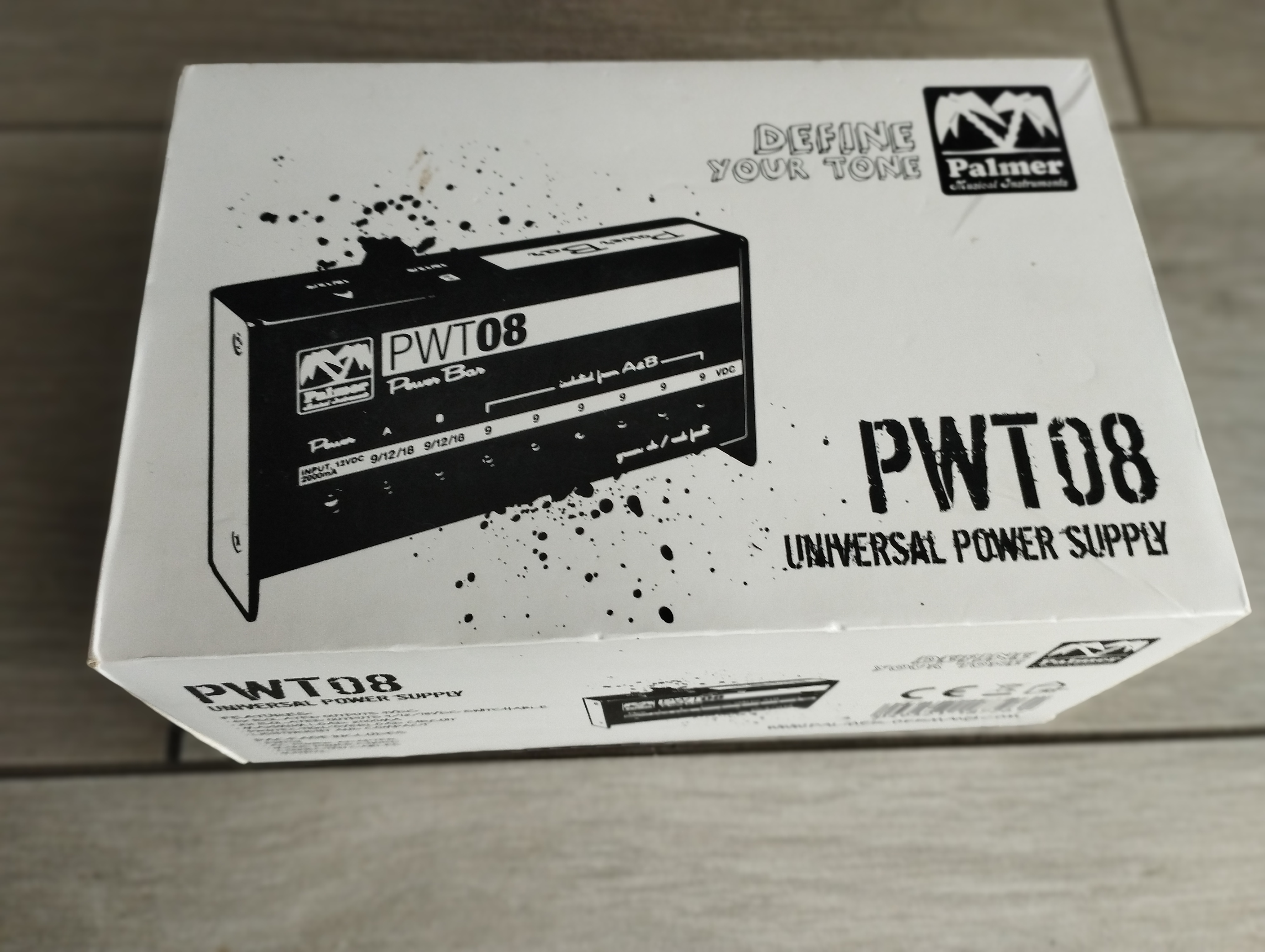 Alimentation pédalboard Palmer PWT08
