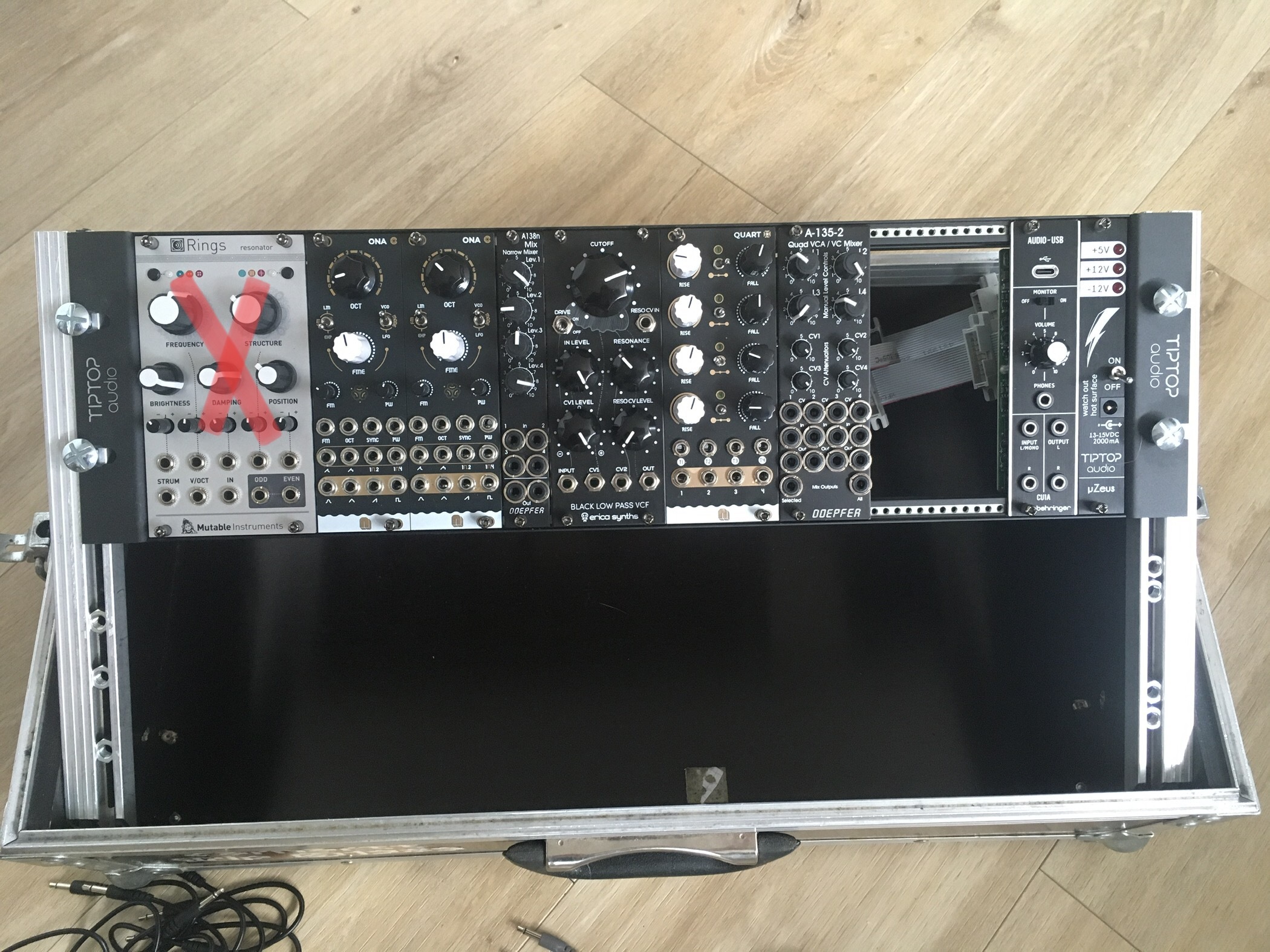 Synthé modulaire complet 