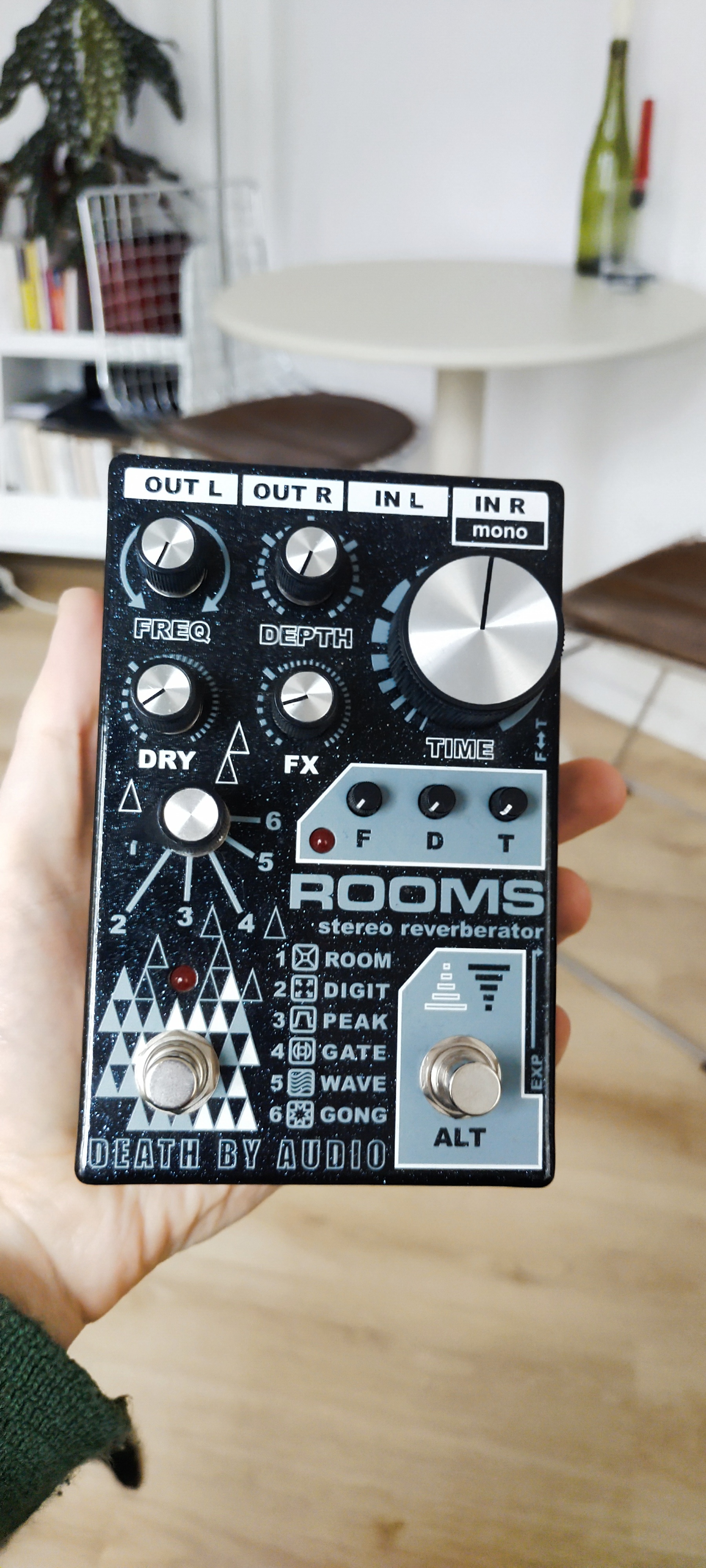 Death by audio Rooms reverb + alim