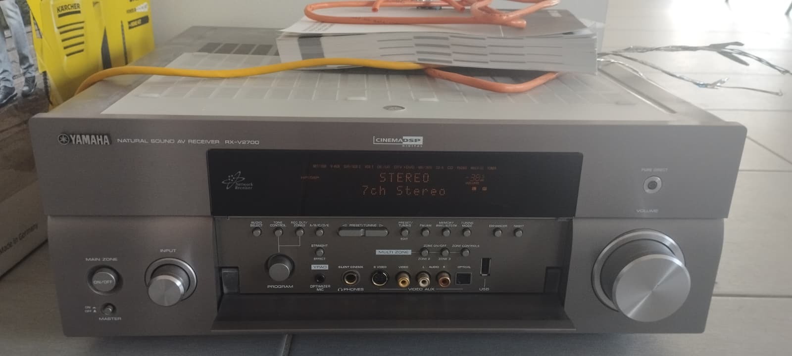 Vends ampli AV Yamaha RX-v2700 7x140 W multi-room 
