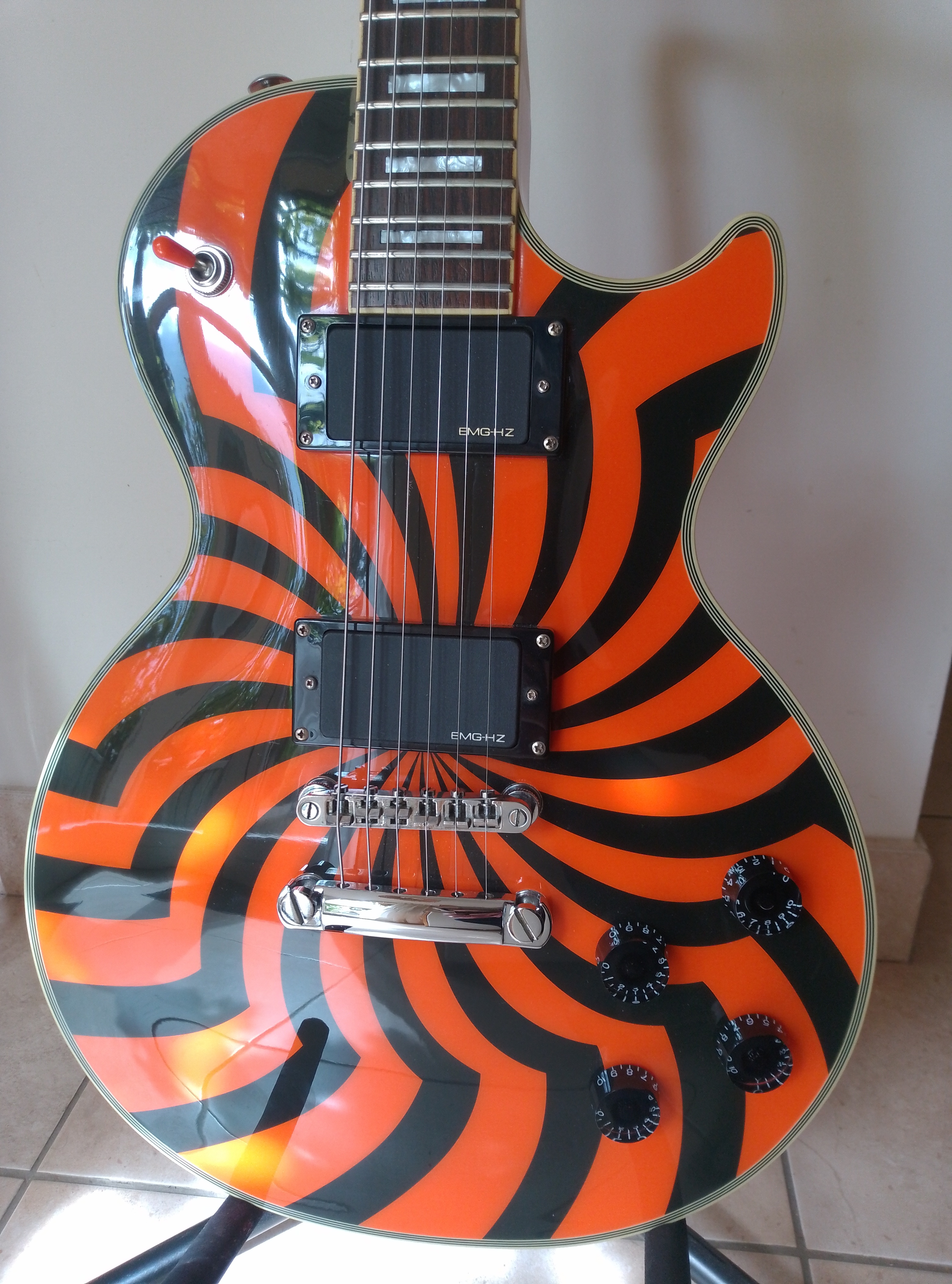 Epiphone Zakk Wylde Les Paul Custom Buzzsaw