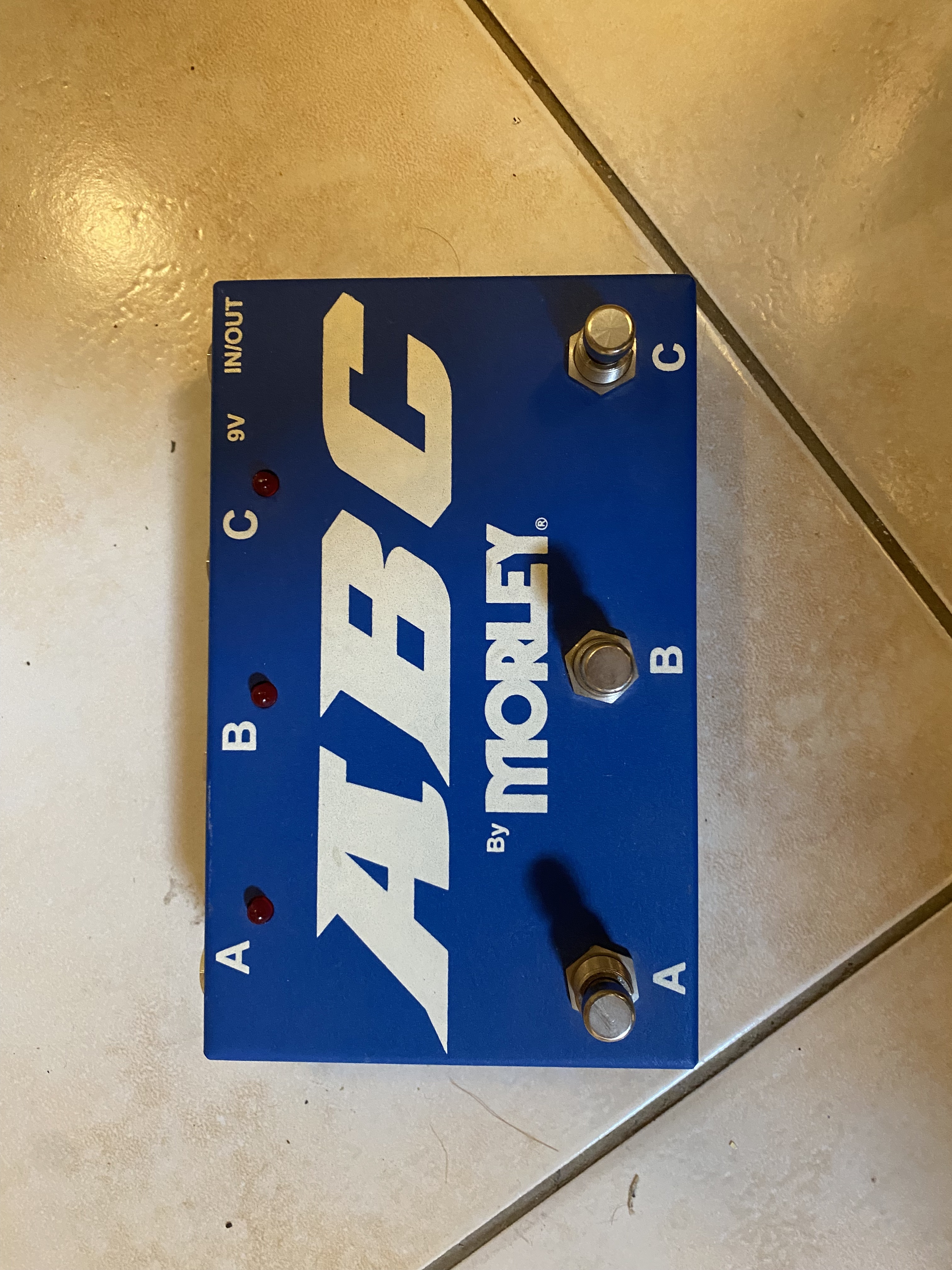 Vends pédale ABC morley