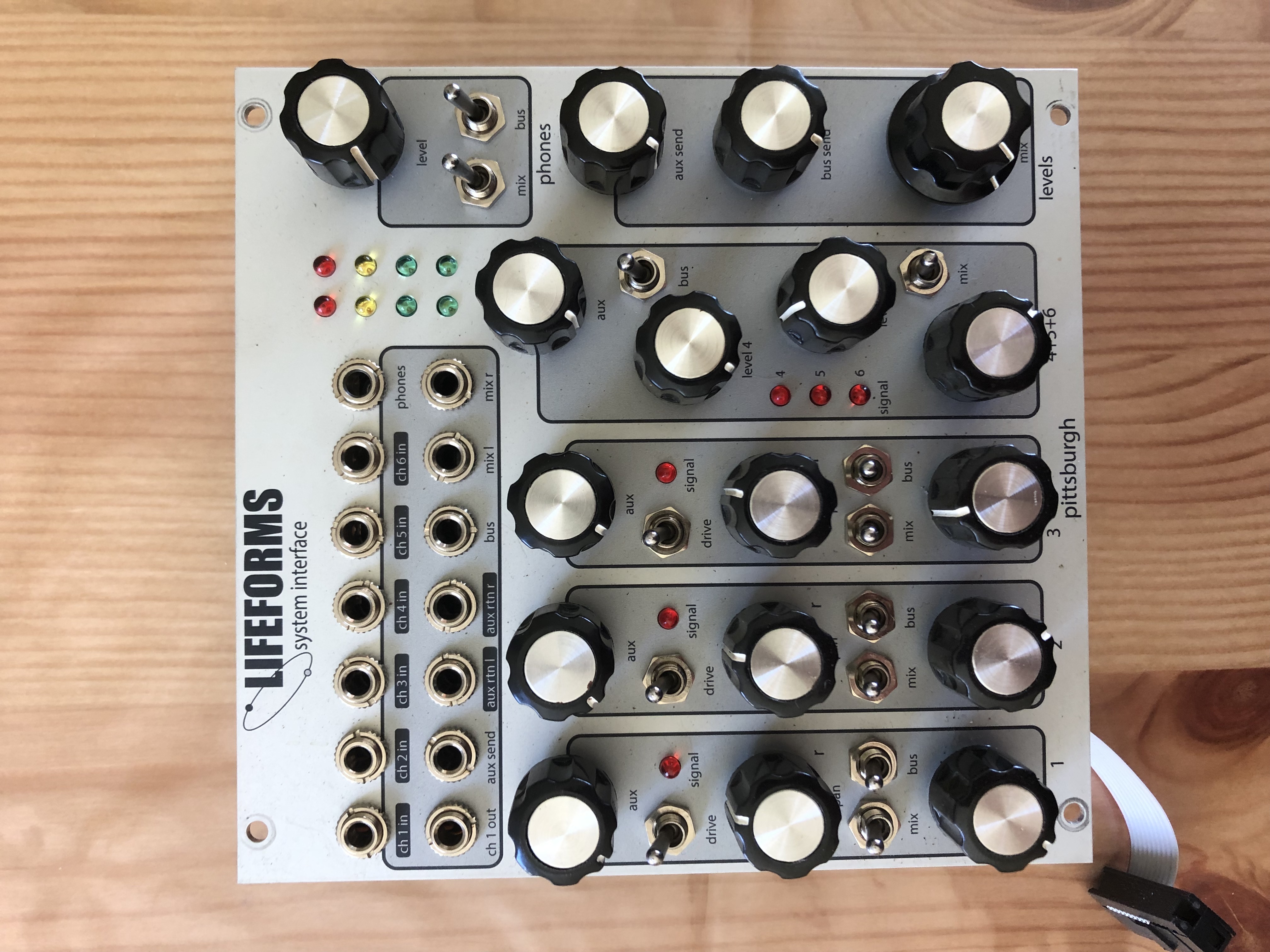 Module Pittsburgh modular lifeforms system interface