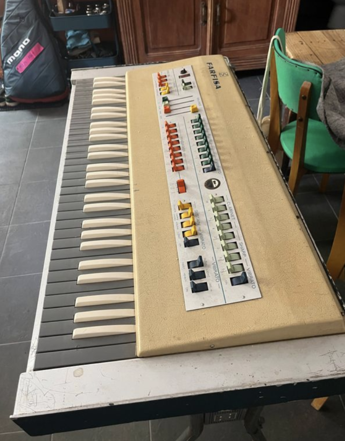 vends farfisa professional pp 221