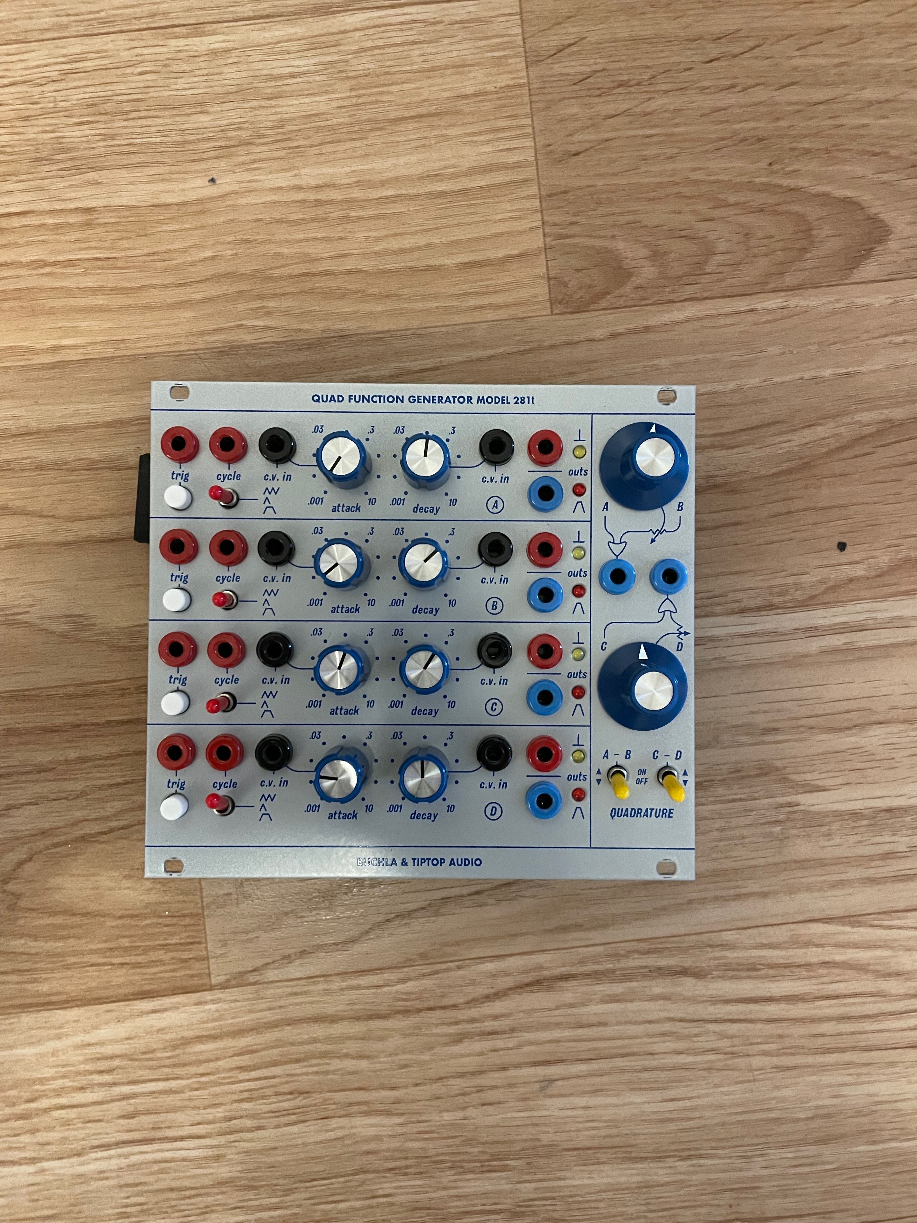 Vends Buchla et TipTop model 281t