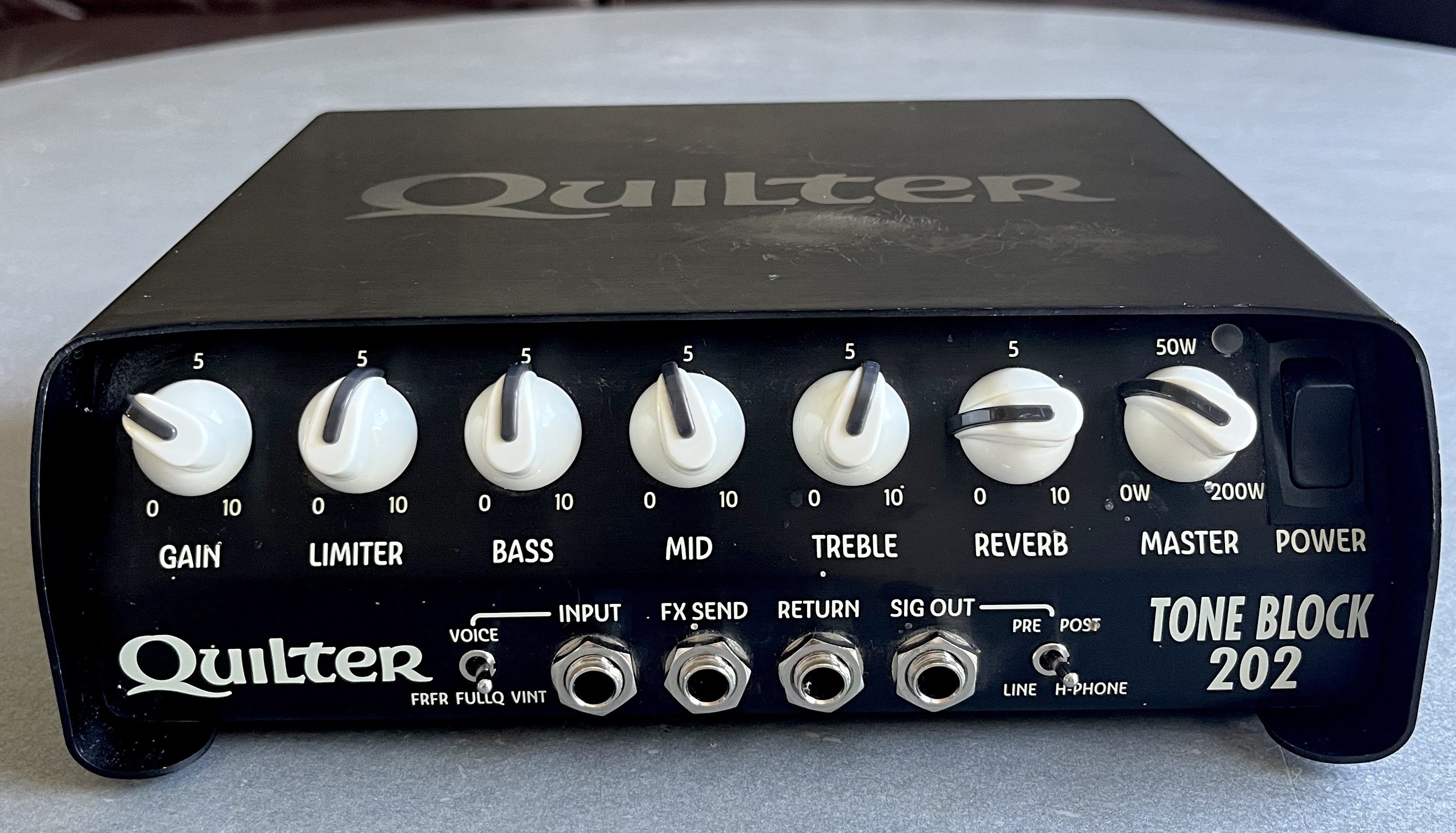 Vends ampli Quilter Tone block 202