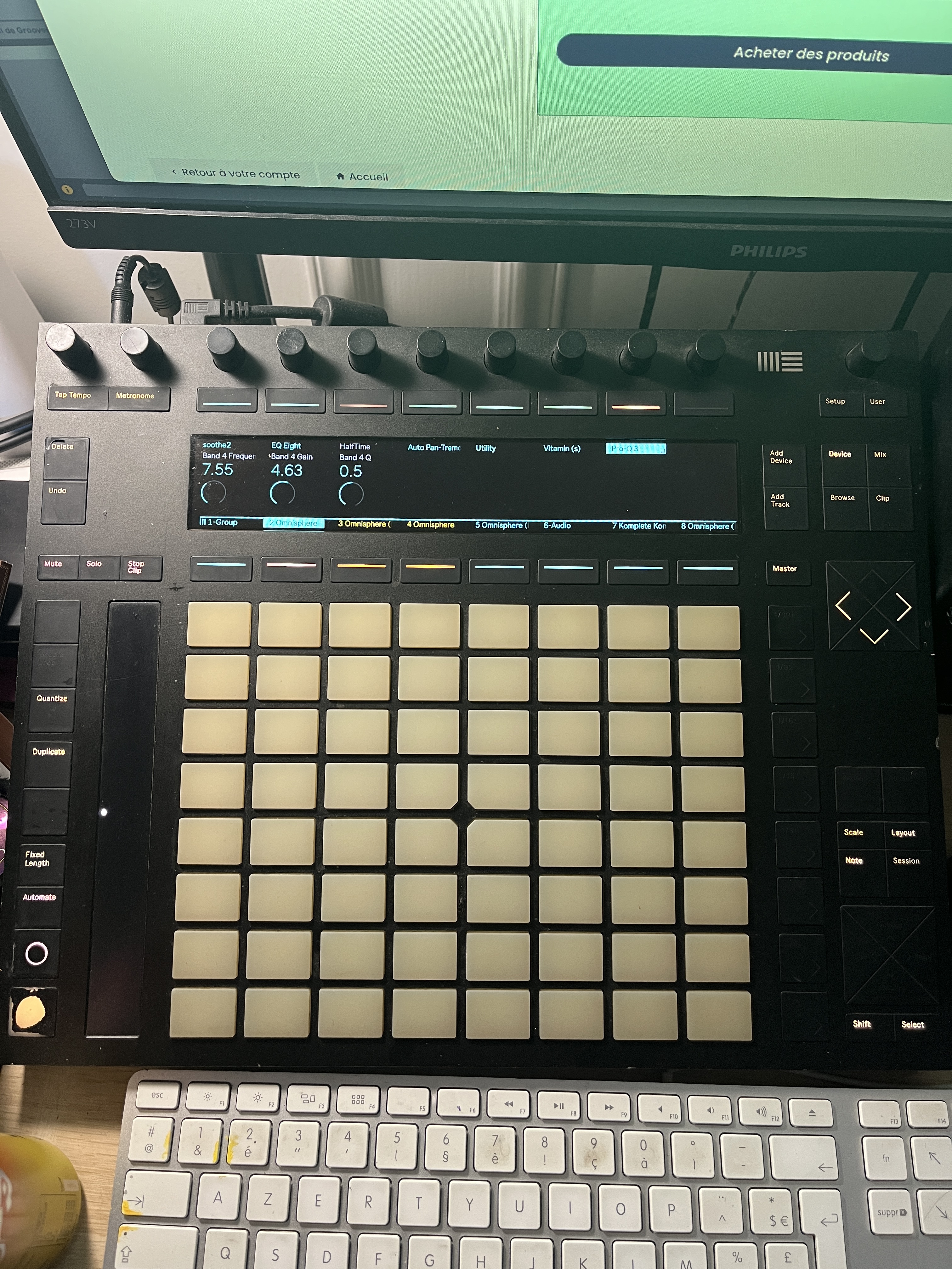 Ableton Push 2 - État "vécu" (Pads fatigués) - Petit prix