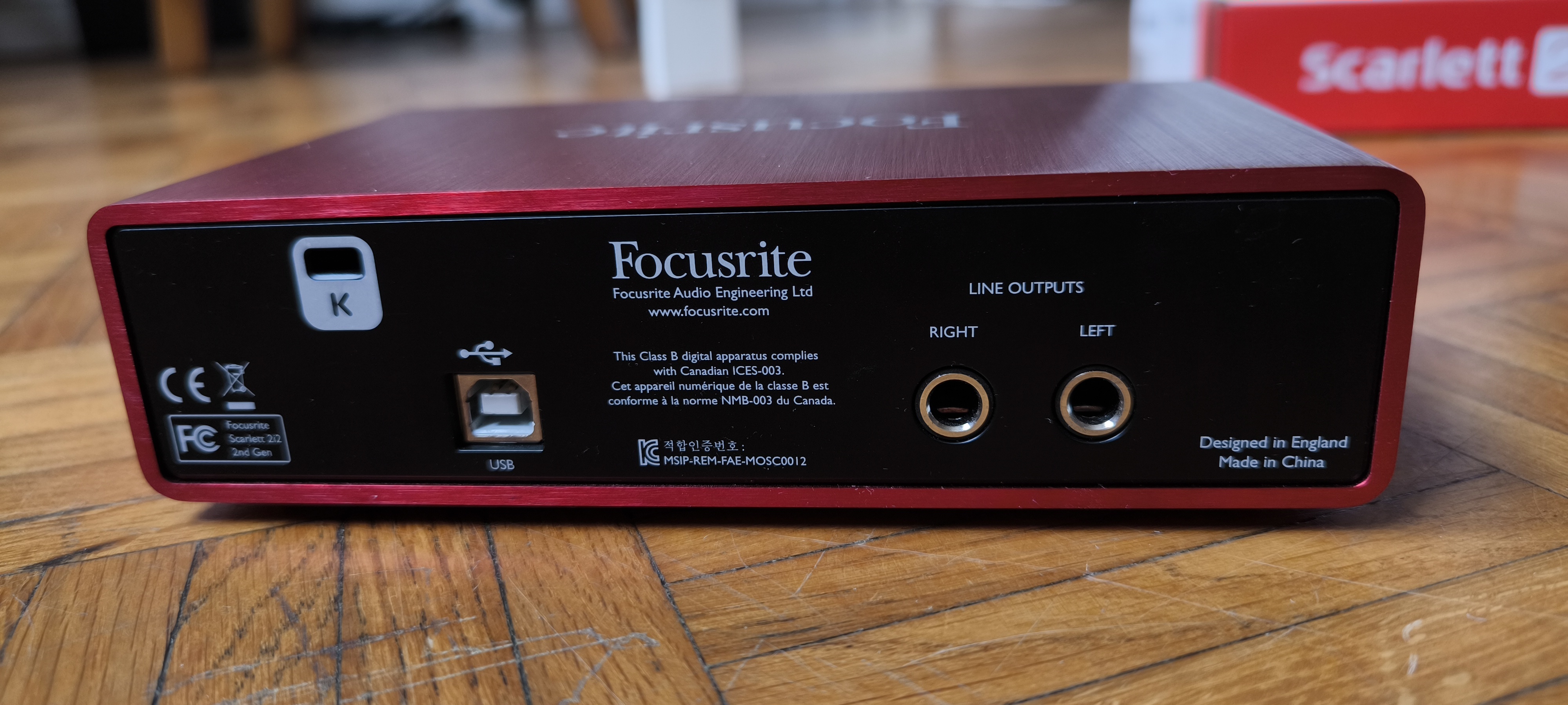 Focusrite Scarlett 2i2 (74060)