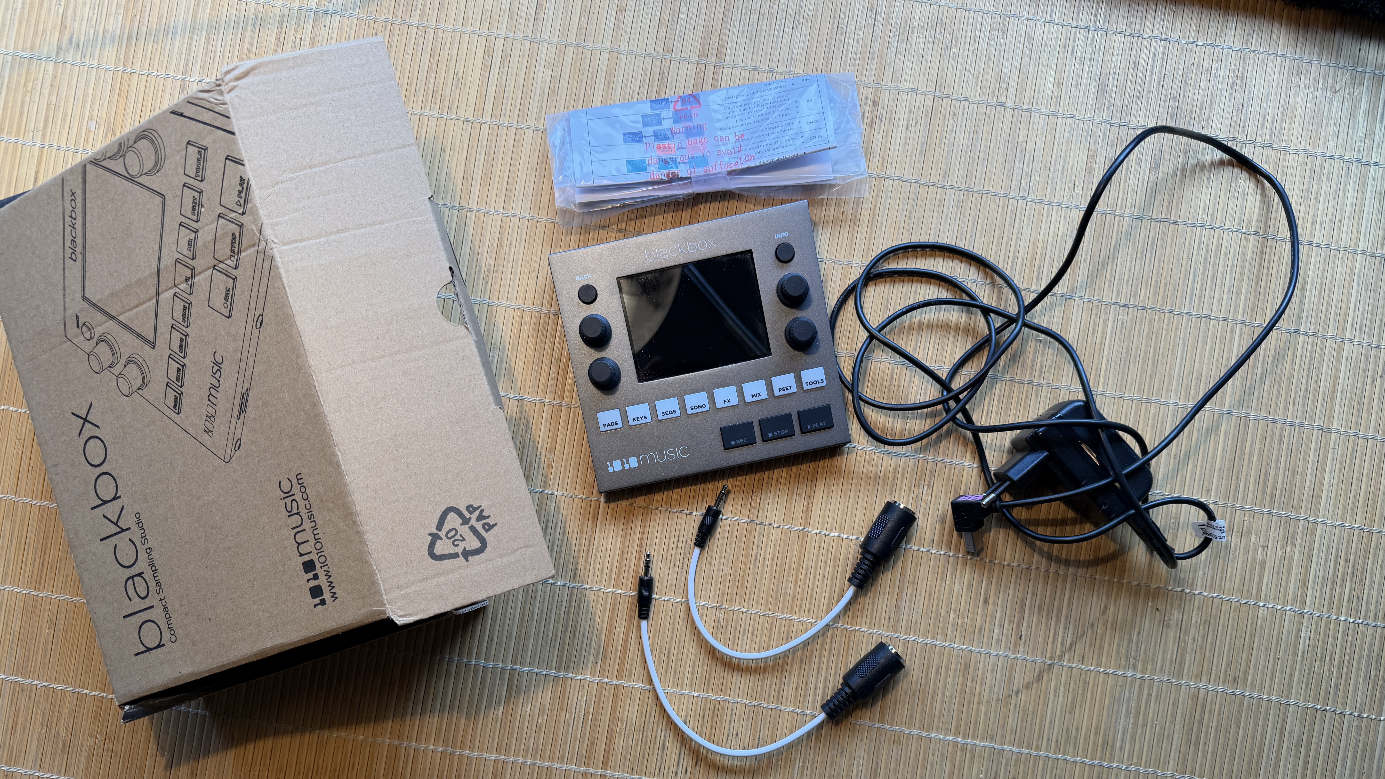 Vends Blackbox avec tous les accessoires