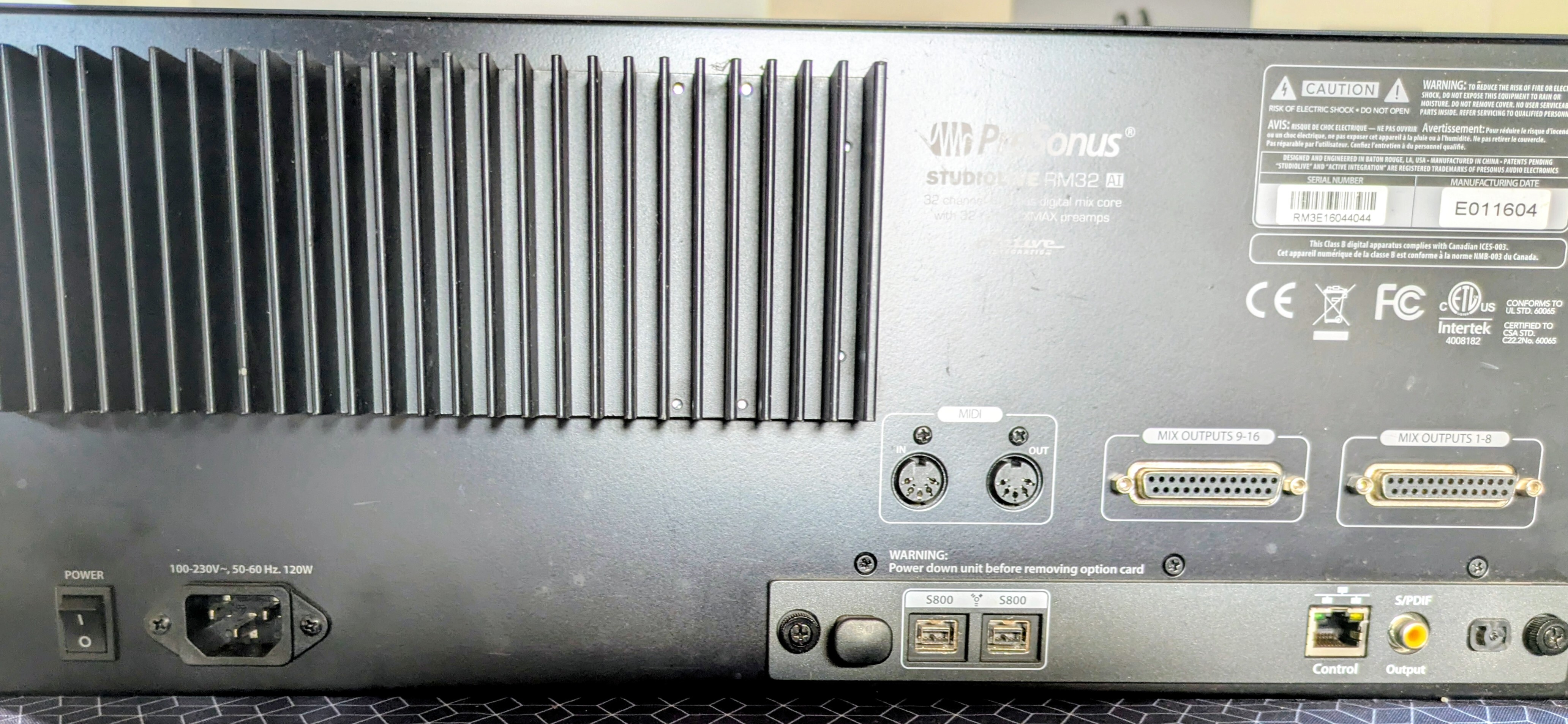 PreSonus StudioLive RM32AI (41199)