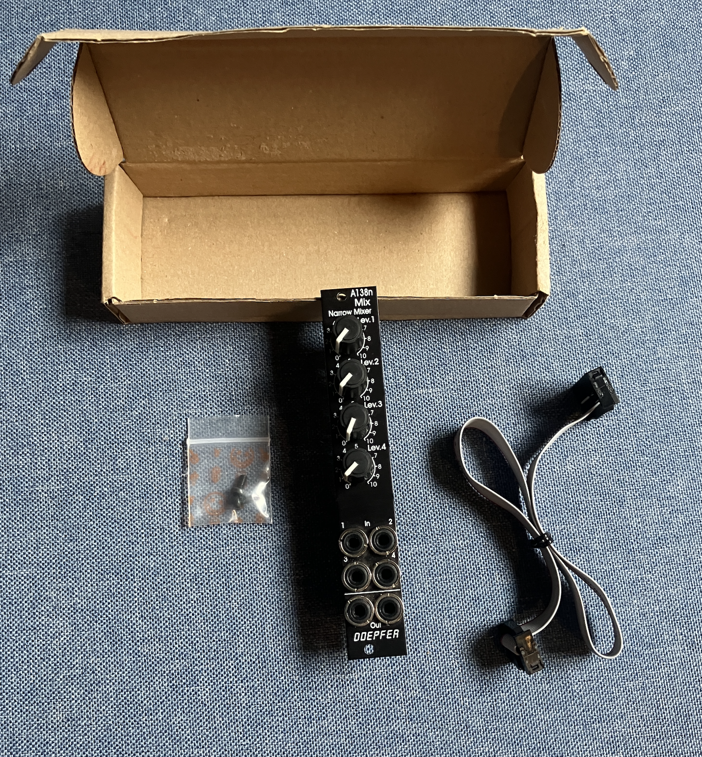 Doepfer A-138n Narrow Mixer VE version Black