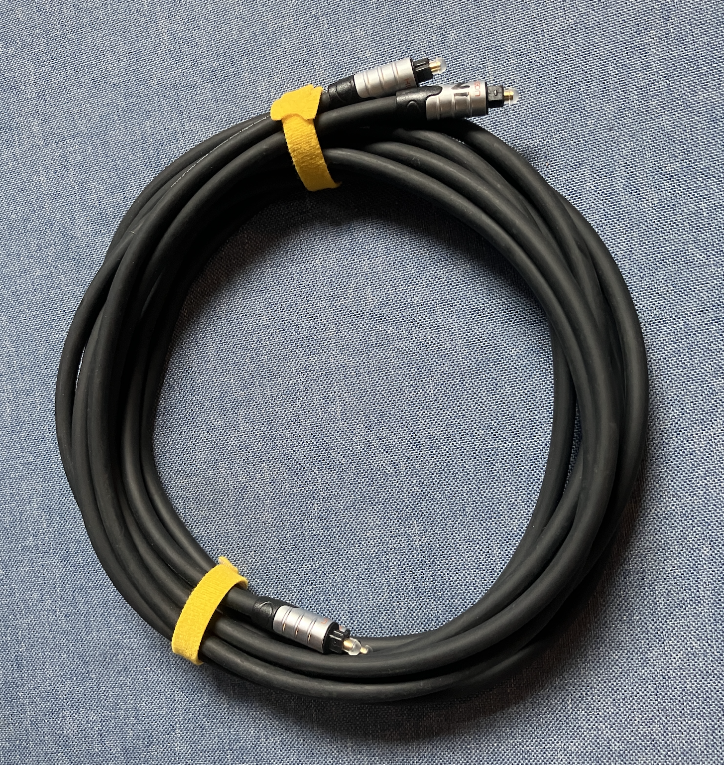 Vends 2 câbles Sommer Cable TOSLink/ADAT 3m