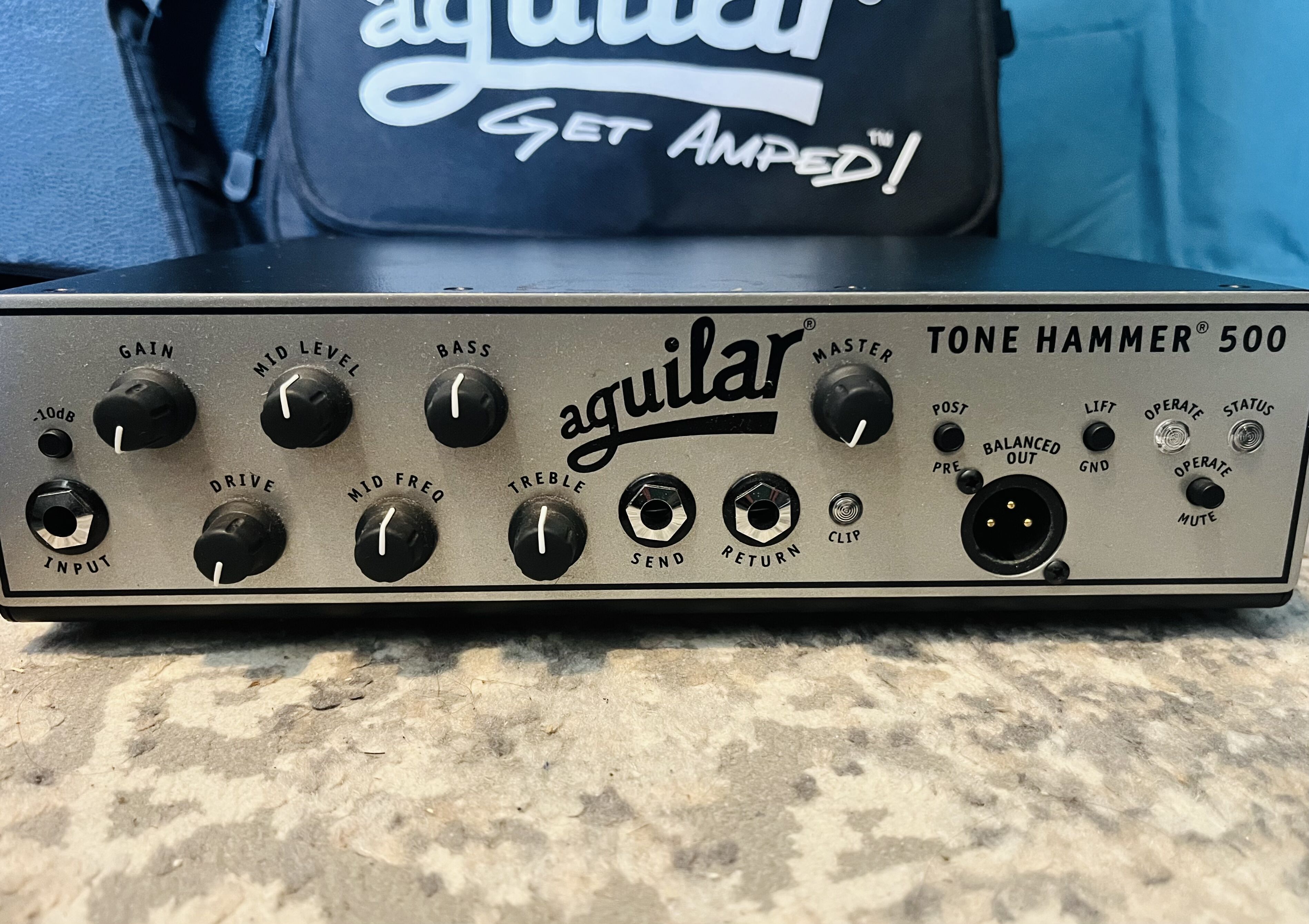 Aguilar Tone Hammer 500 – tête basse 500W – très bon état