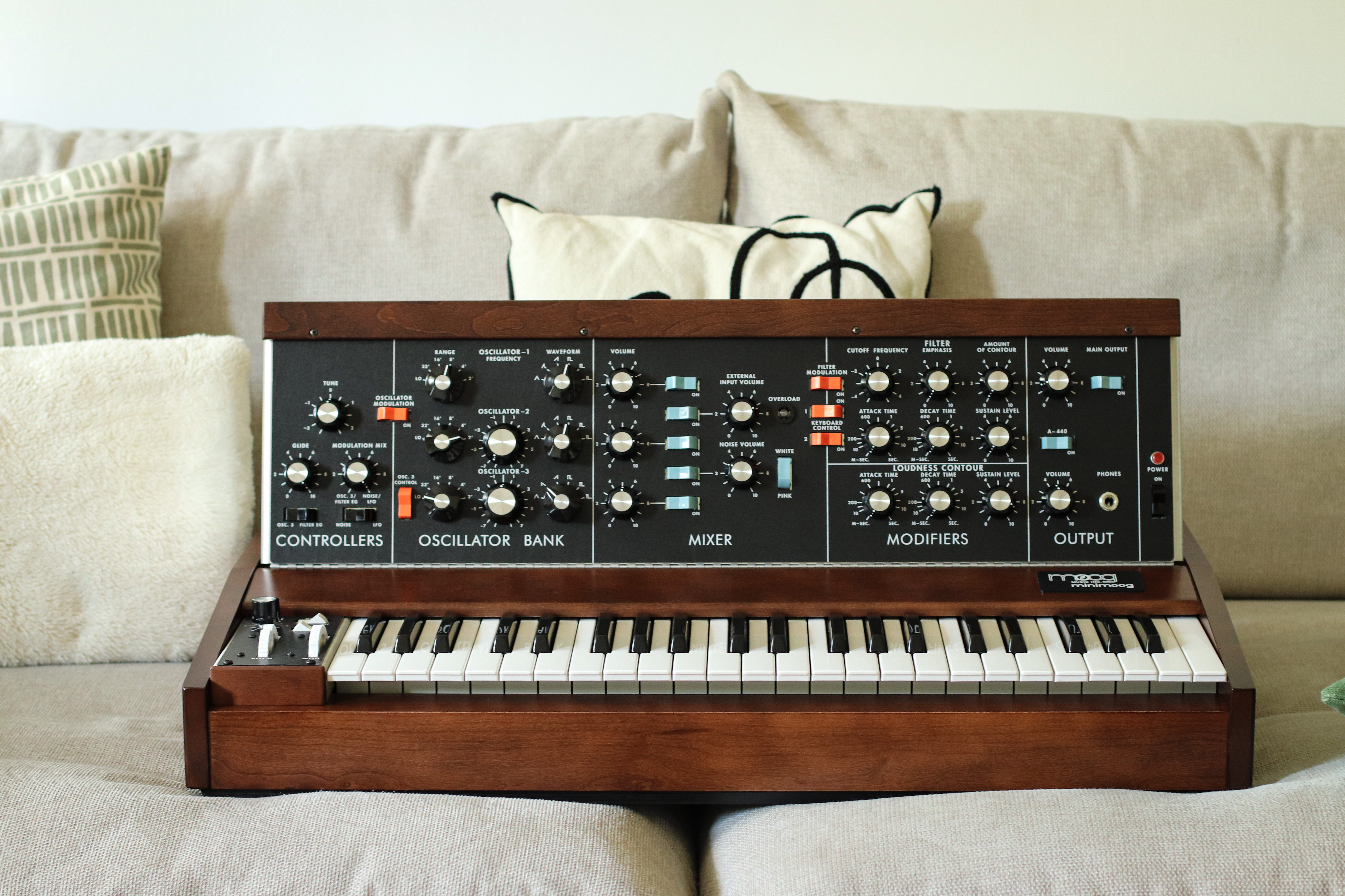 Moog Minimoog Model D 2023 + Moog SR case