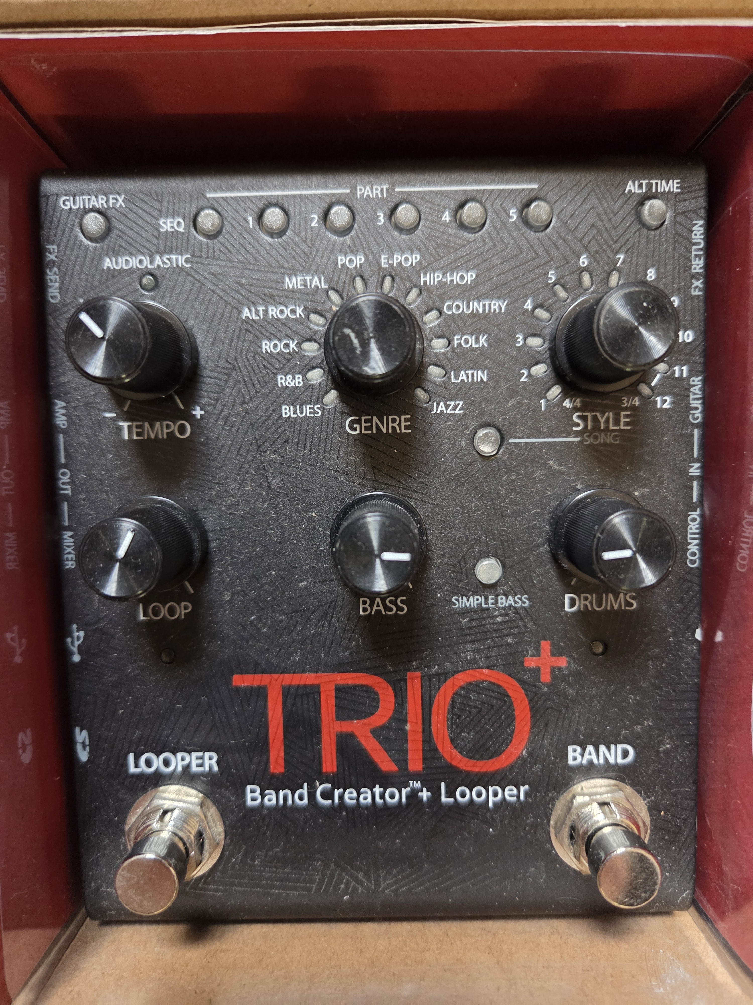 Digitech Trio Plus + Pédalier FS3X (Pack complet avec boîte)