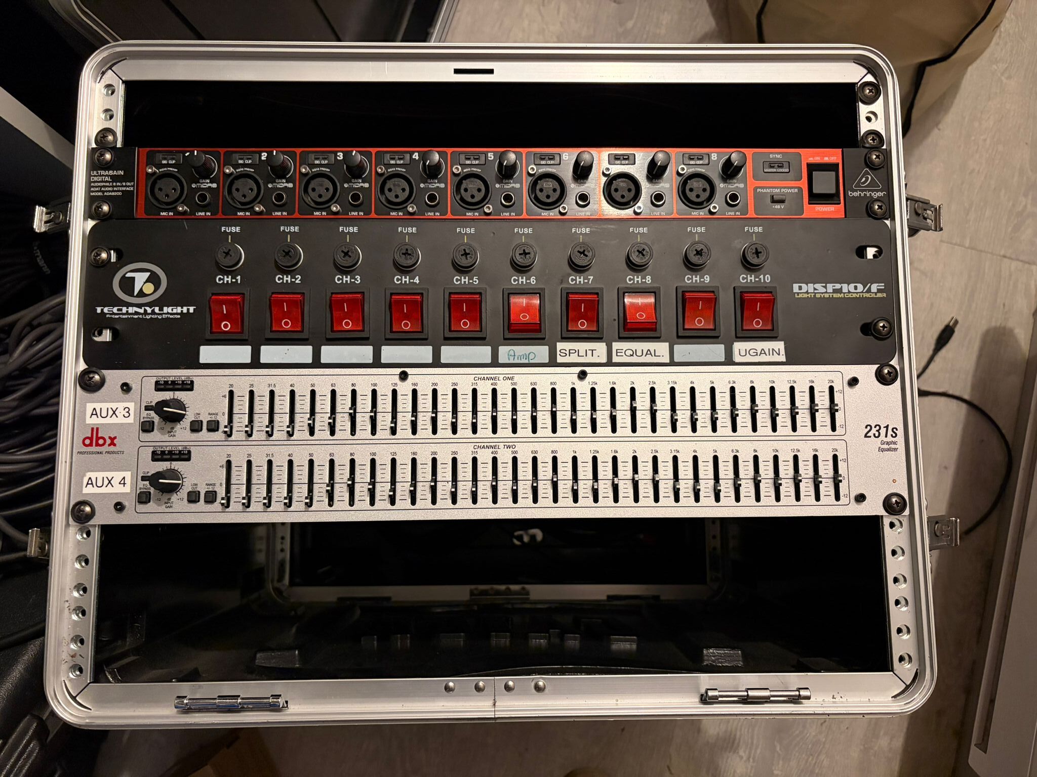egaliseurs DBX 231s