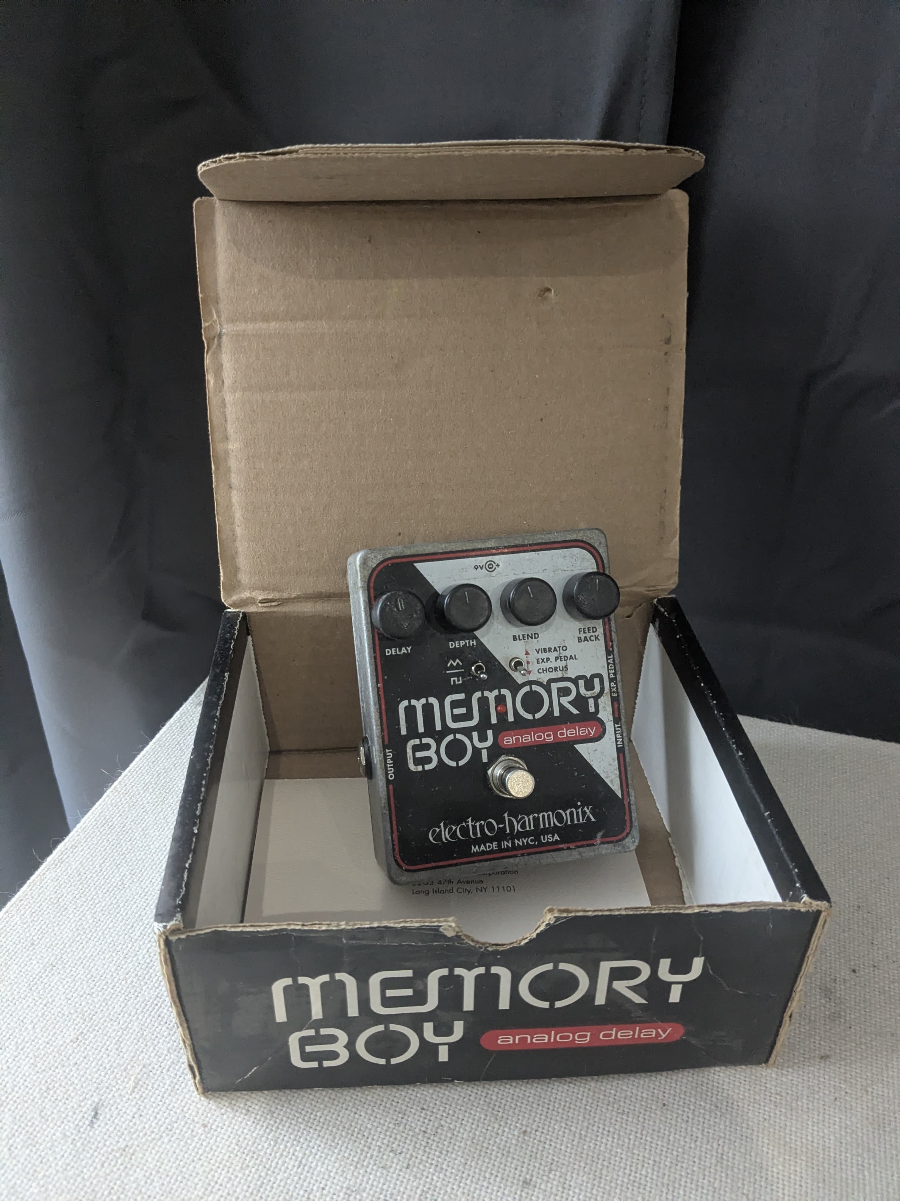 EHX - Memory Boy - delay 100% analogique BBD