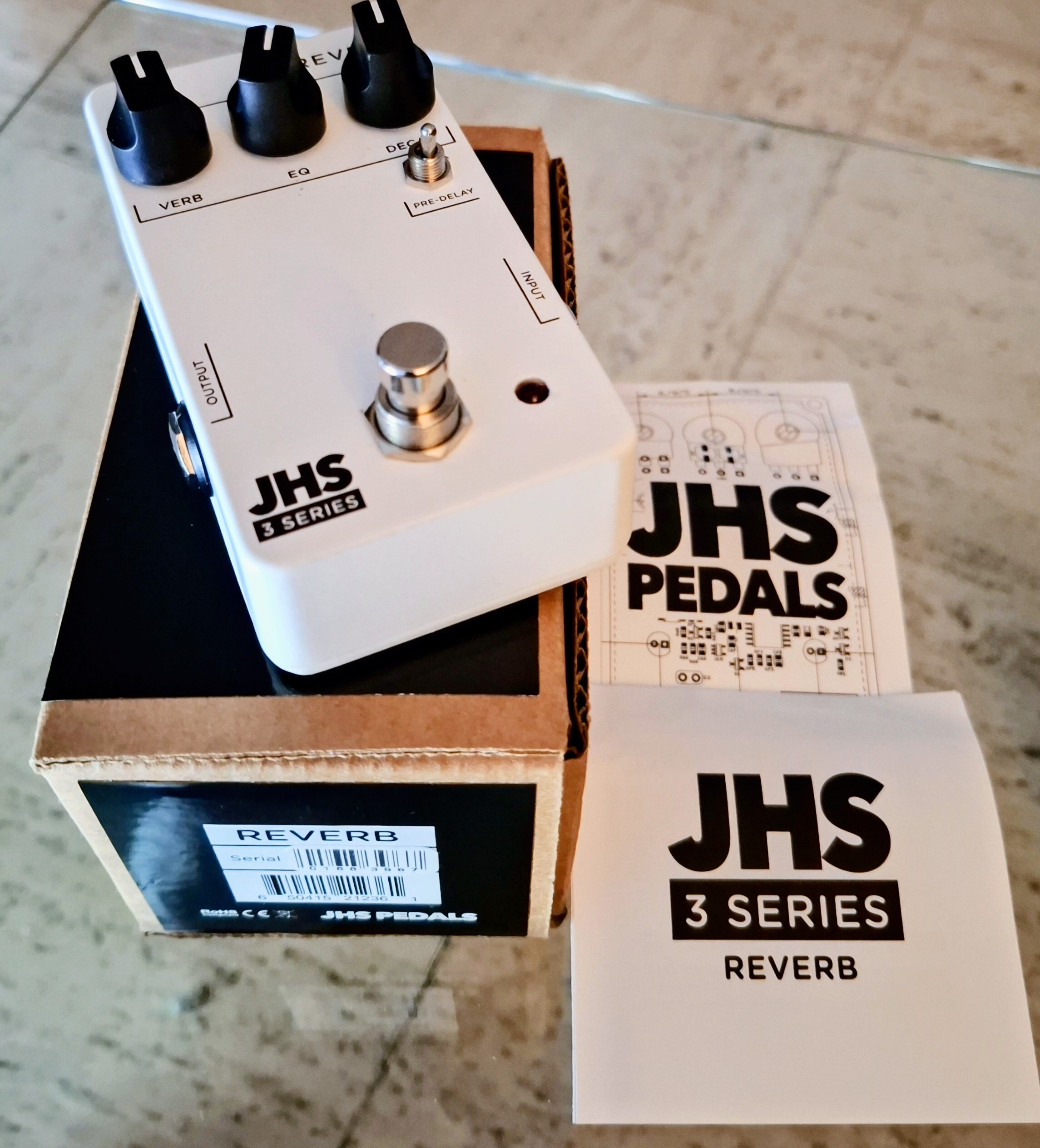 JHS PEDALS 3 SERIES REVERB 