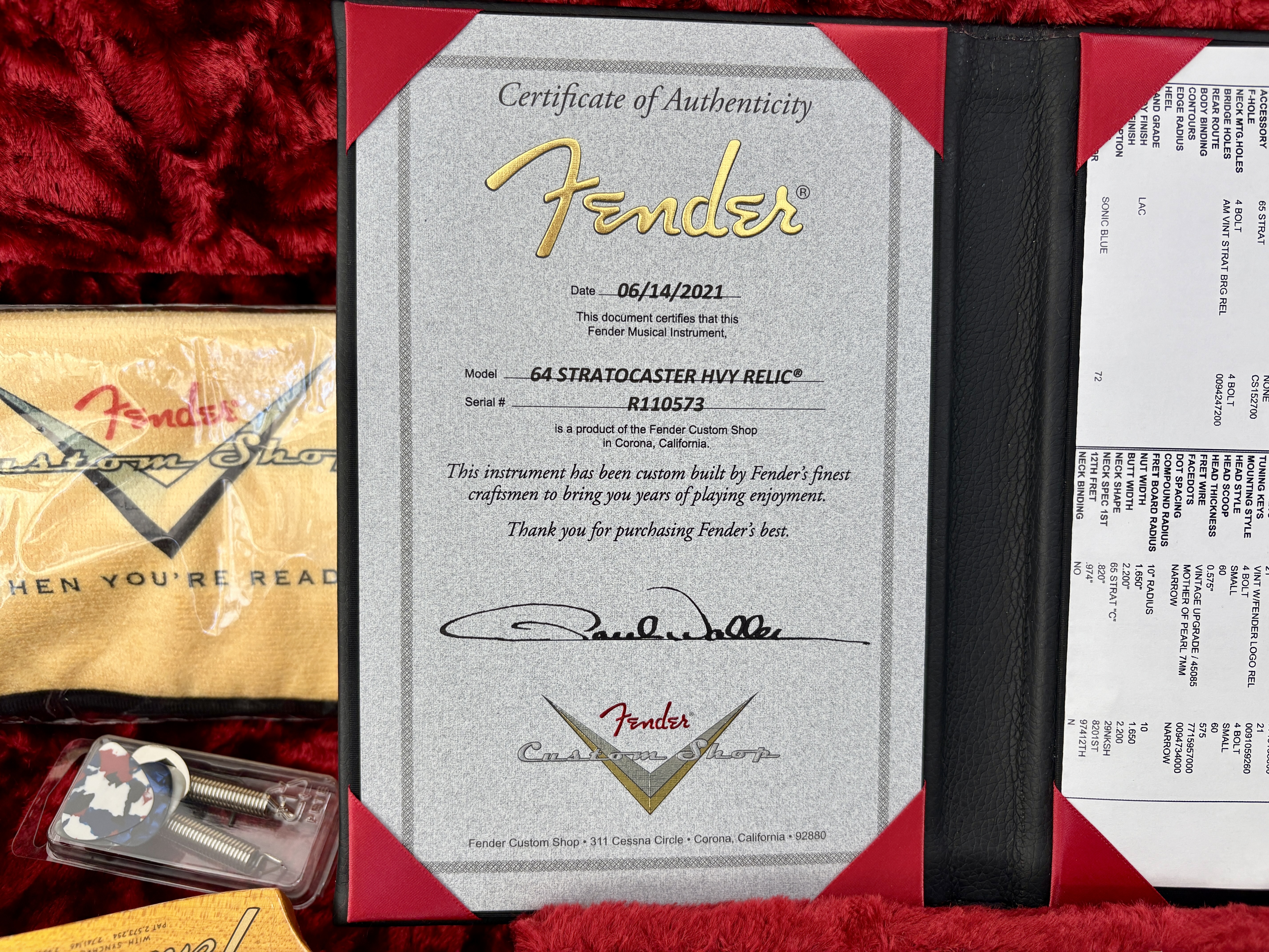 Fender Custom Shop Master Design '64 Relic Stratocaster Greg Fessler (76186)