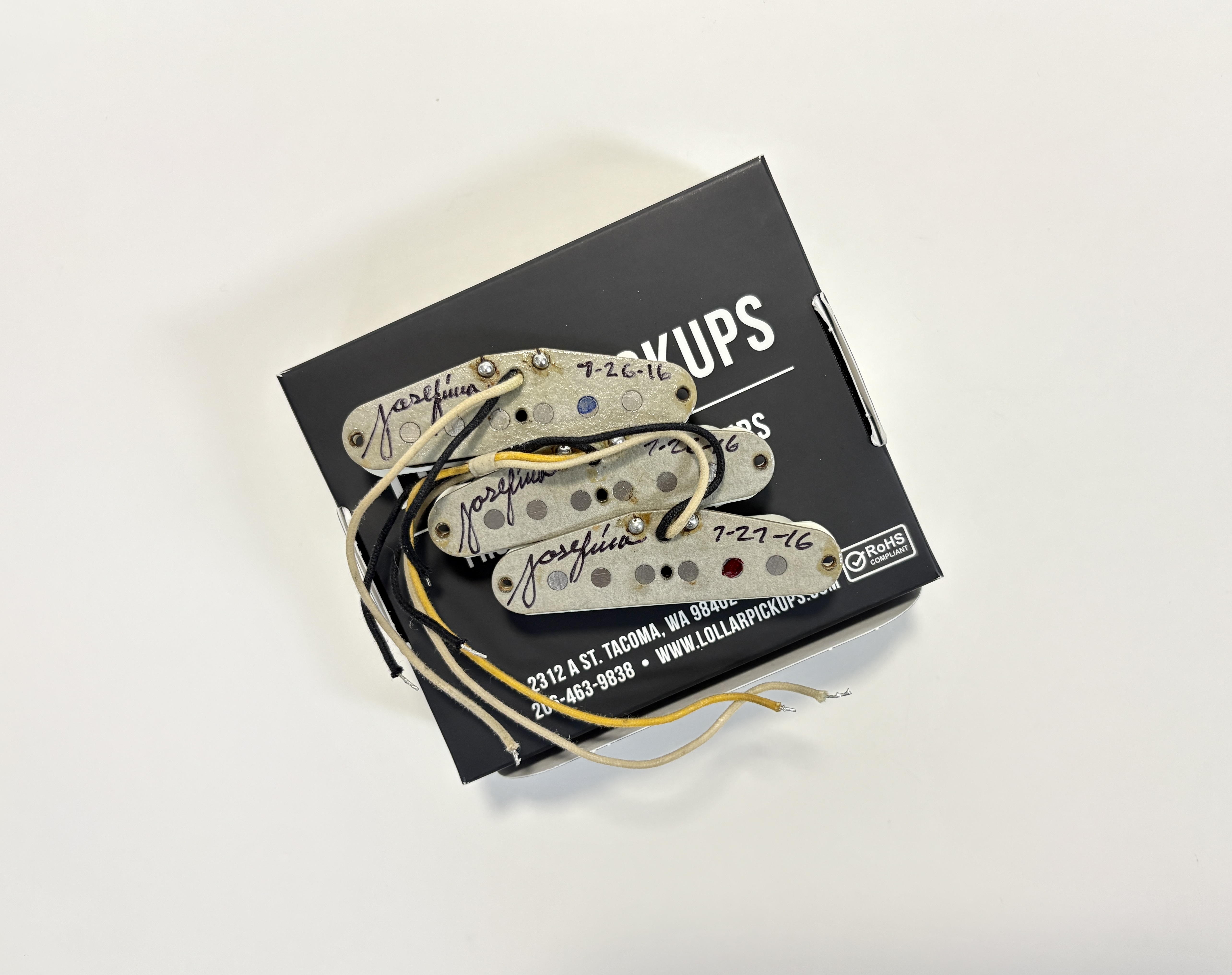 Fender Stratocaster El Diablo Pickup Set Josefina Campos 2016 Custom Shop 