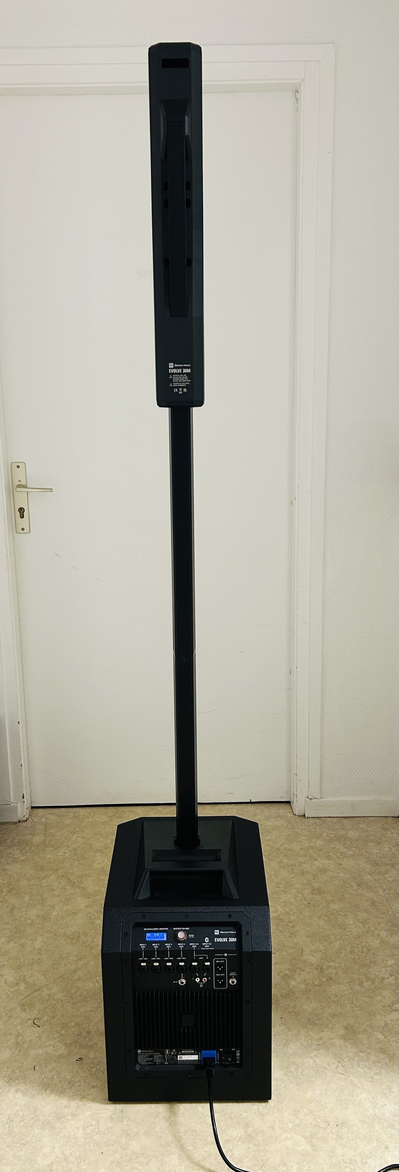 Colonne de son electro-voice evolve 30m-état irréprochable-garantie 2028-Possibilité d'achat supplémentaire d'accessoires