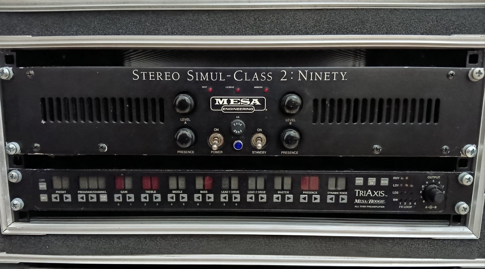 Mesa Boogie Triaxis V2 & Stereo 2:90