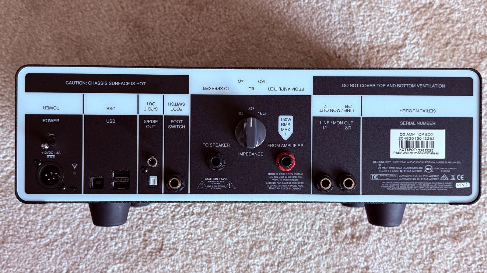 Universal Audio OX (88873)