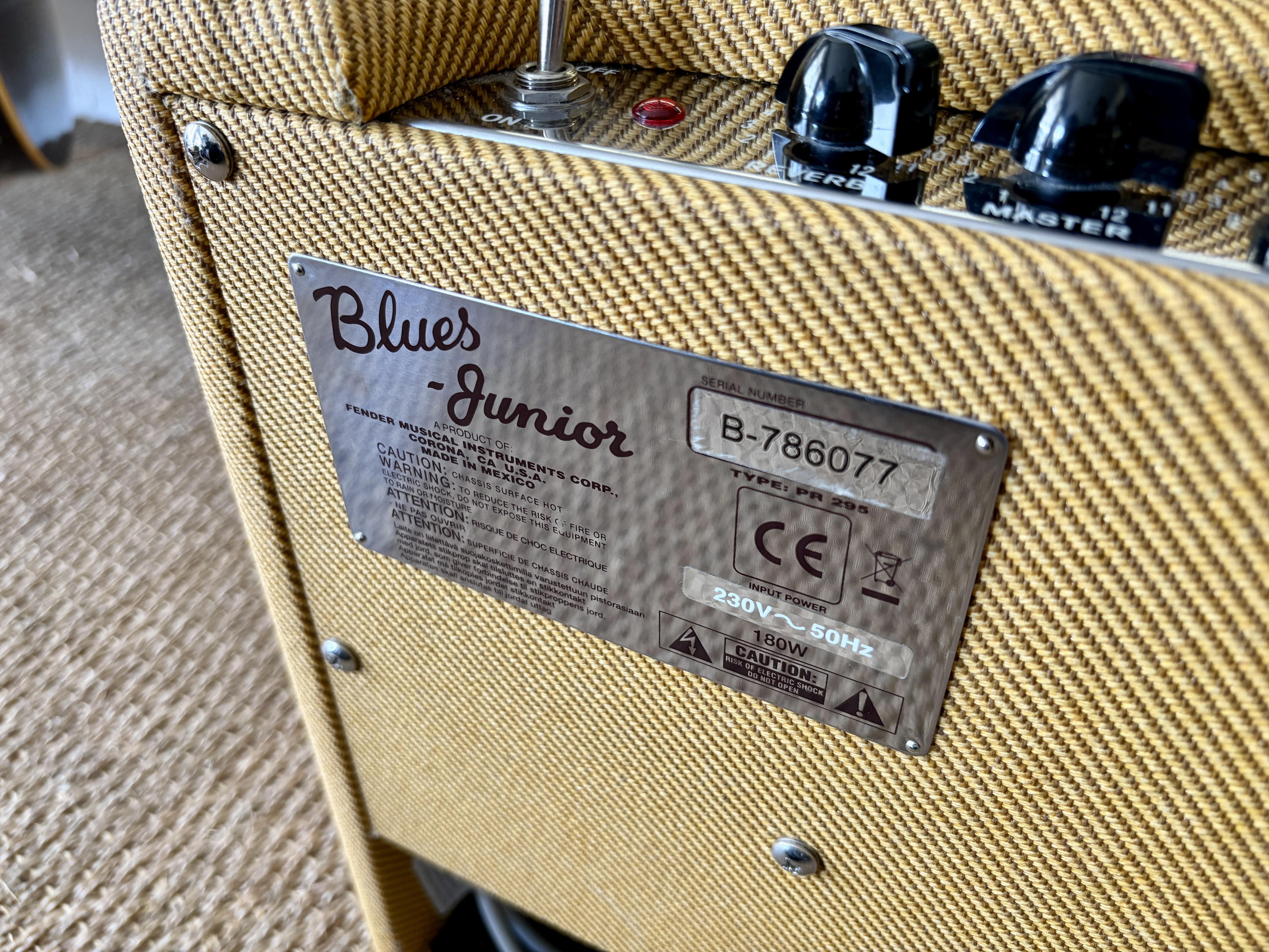 Fender Blues Junior III Lacquered Tweed (55636)