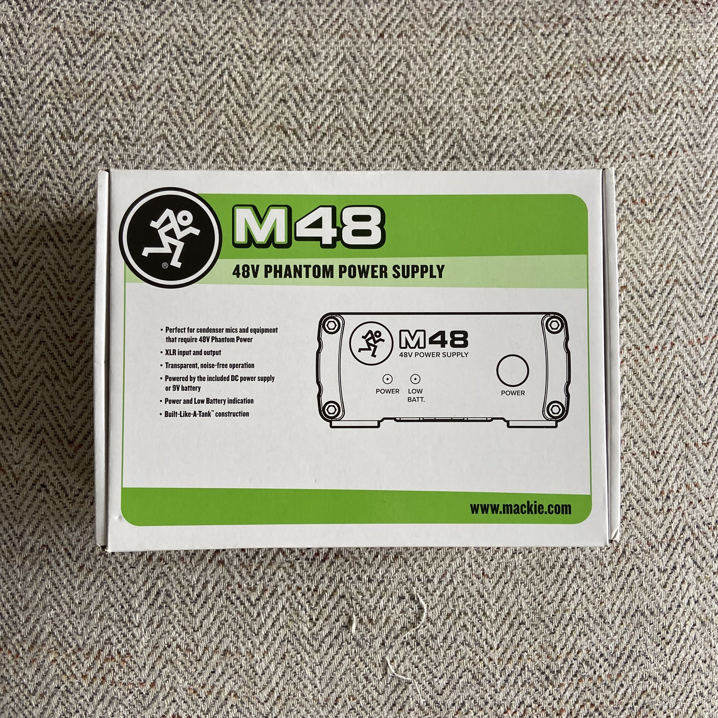 Vends Mackie M48 alim 48V