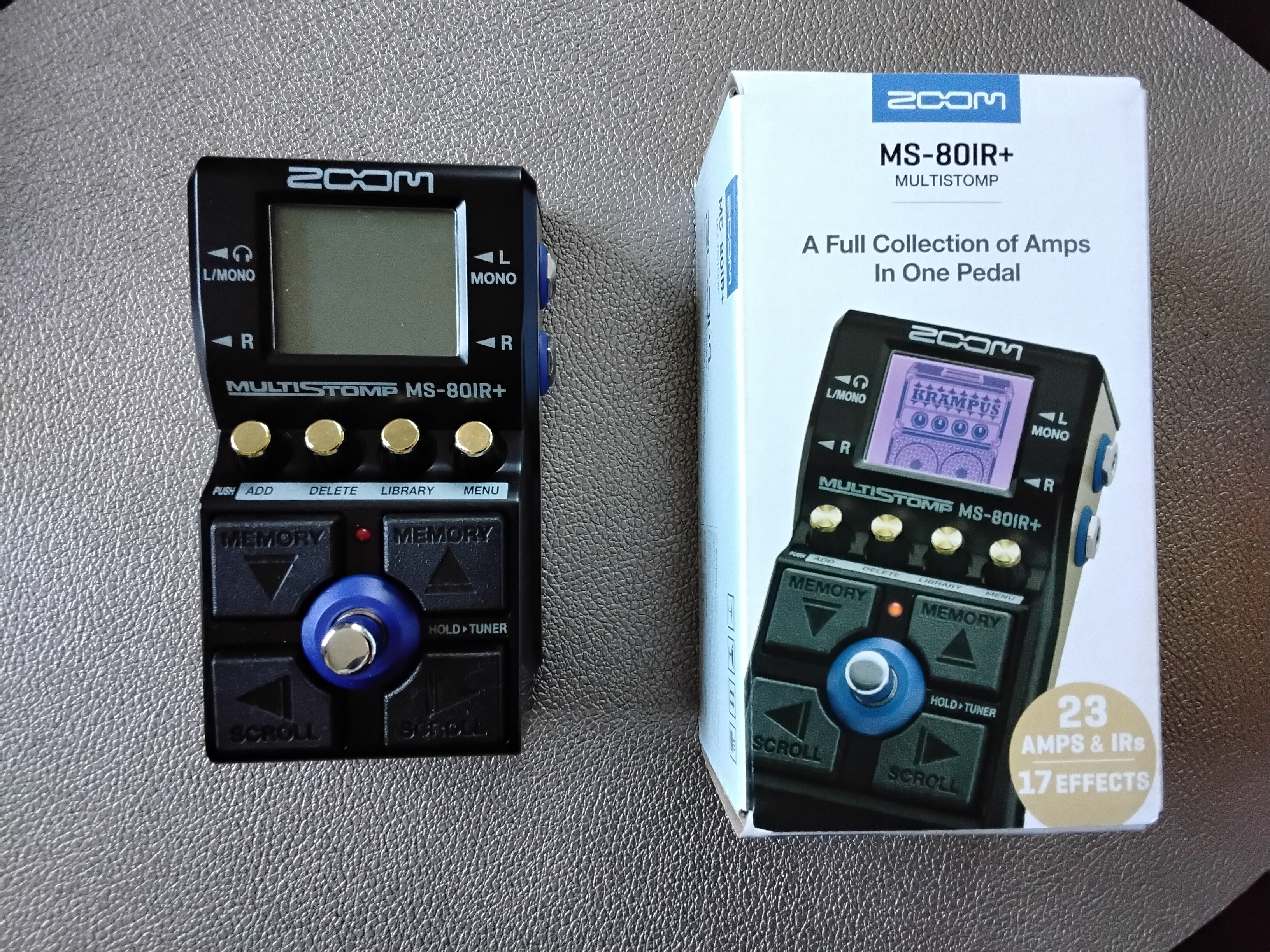 Zoom ms 80ir simulateur ampli