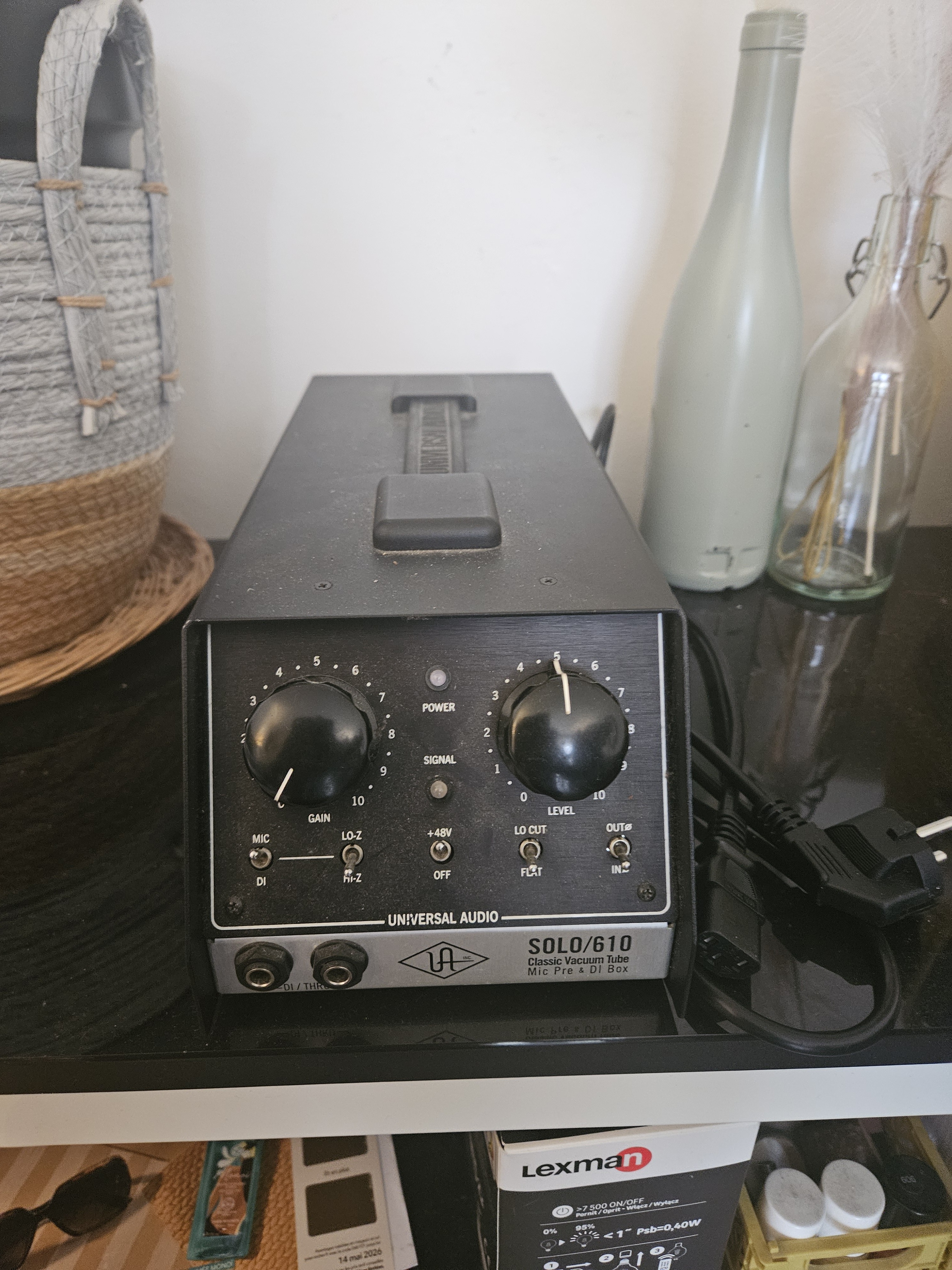 PREAMPLI  A LAMPE UNIVERSAL AUDIO SOL0 610
